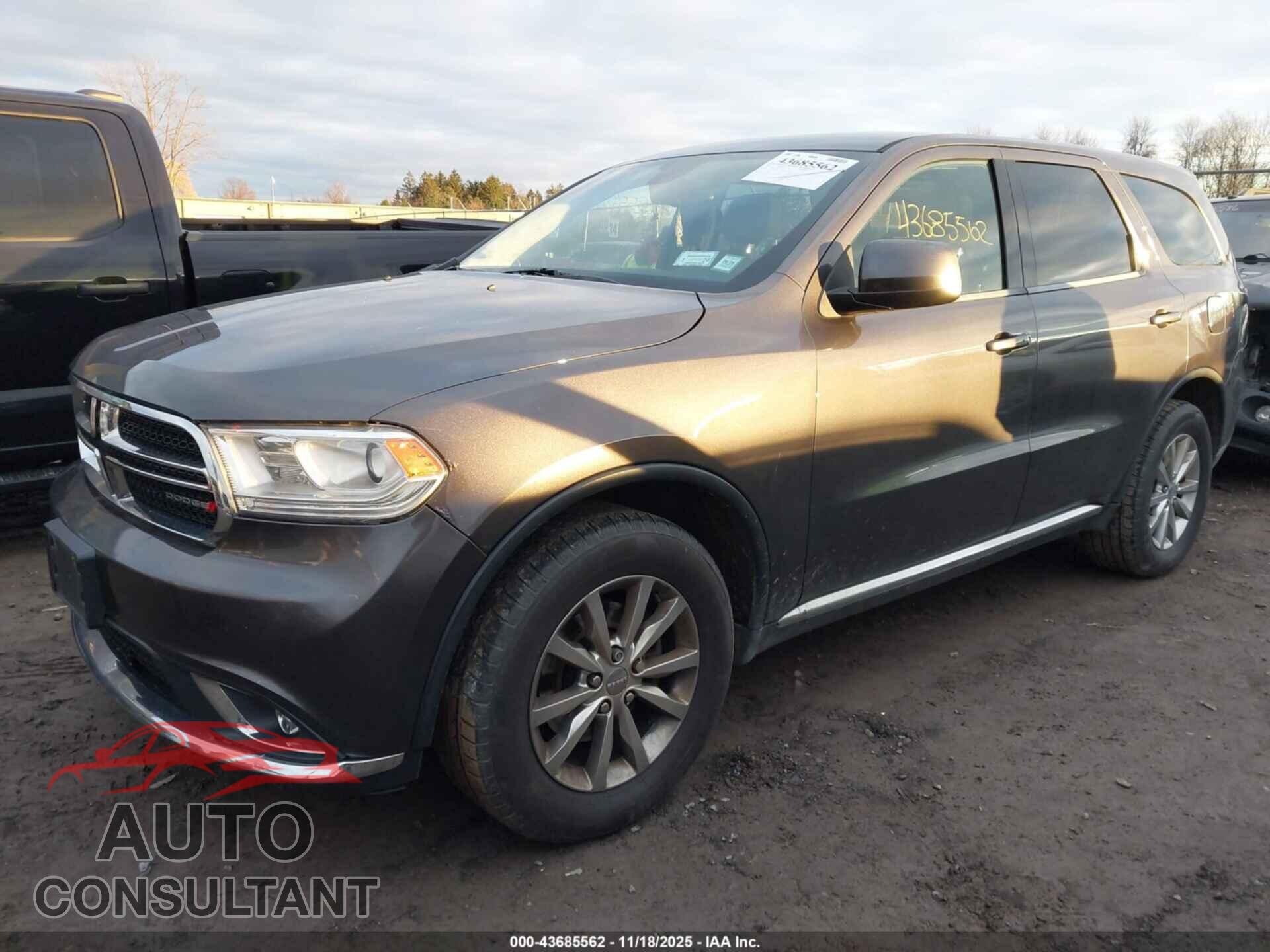 DODGE DURANGO 2016 - 1C4RDJAG9GC375522