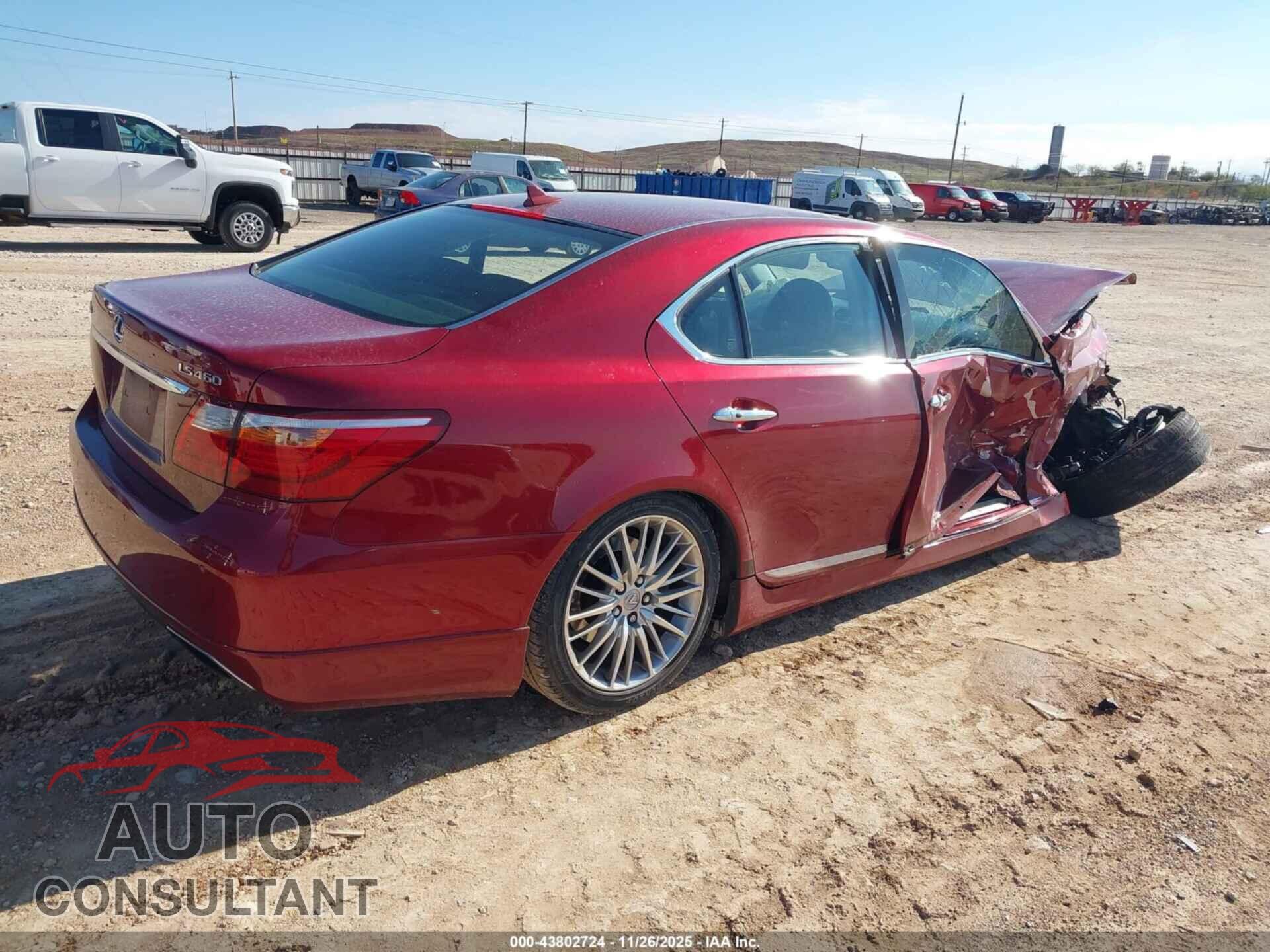 LEXUS LS 460 2010 - JTHBL5EF7A5096688