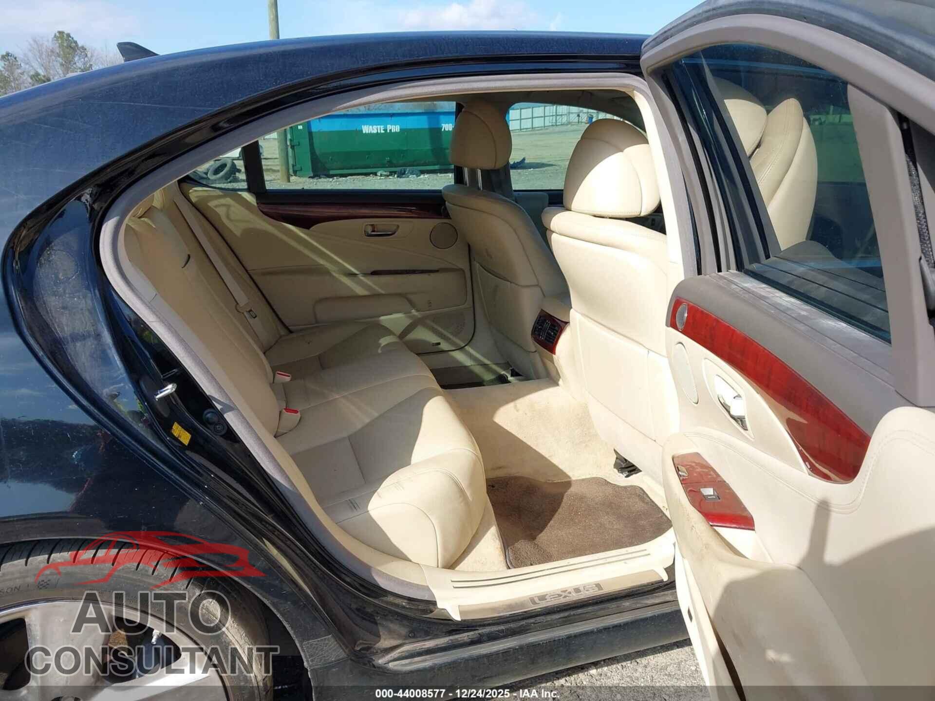 LEXUS LS 460 2011 - JTHGL5EF3B5042604