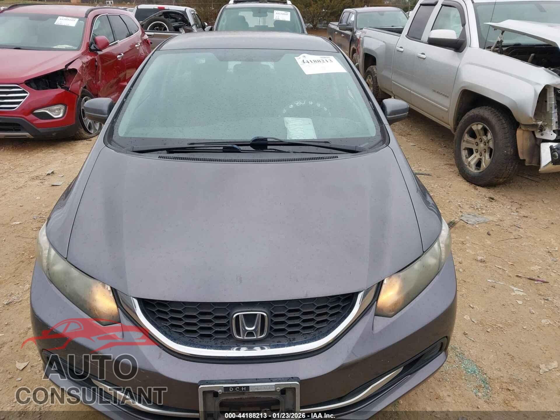 HONDA CIVIC 2014 - 19XFB2F50EE210616