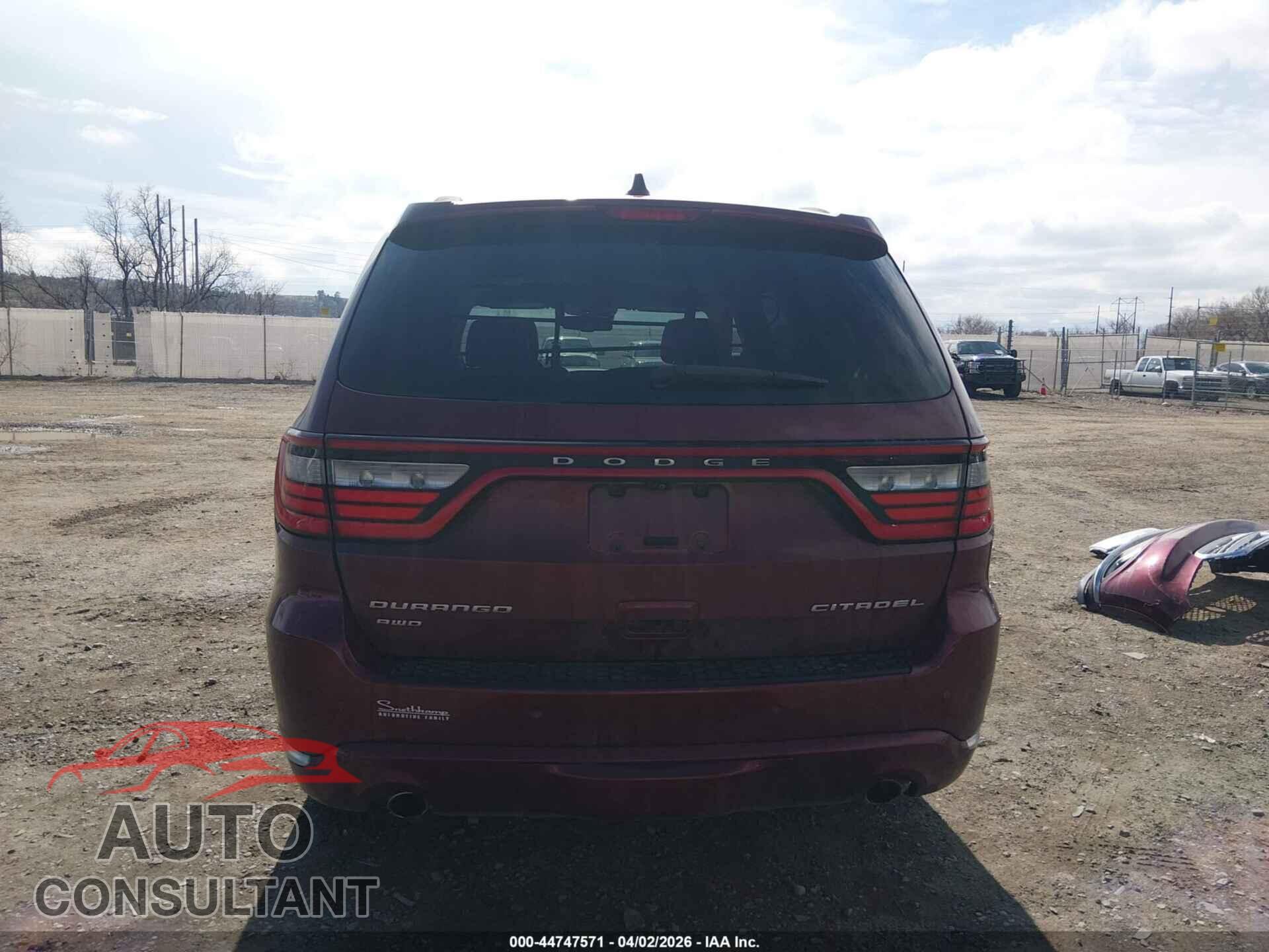 DODGE DURANGO 2016 - 1C4RDJEG2GC347068