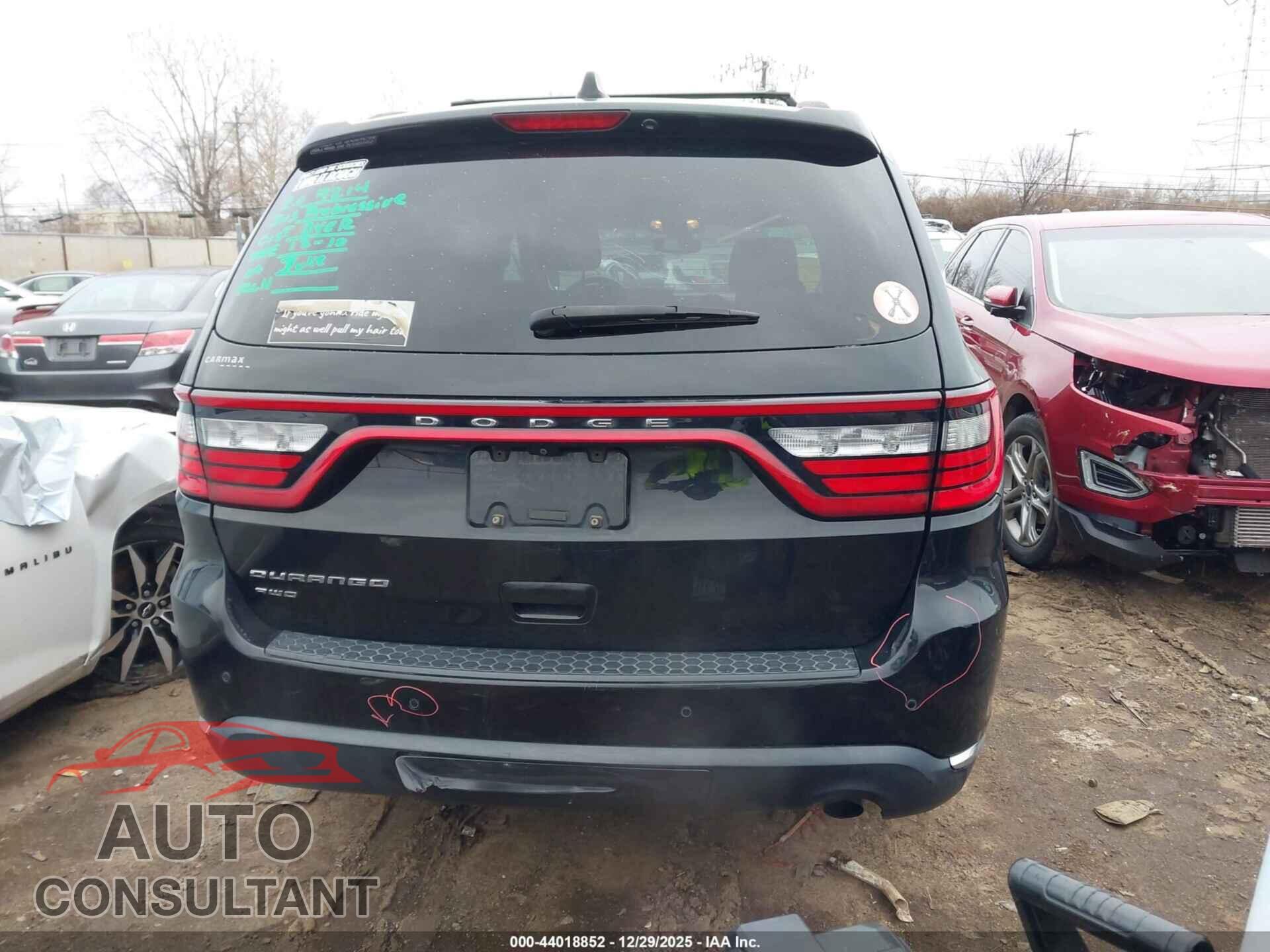 DODGE DURANGO 2017 - 1C4RDJAG1HC780839