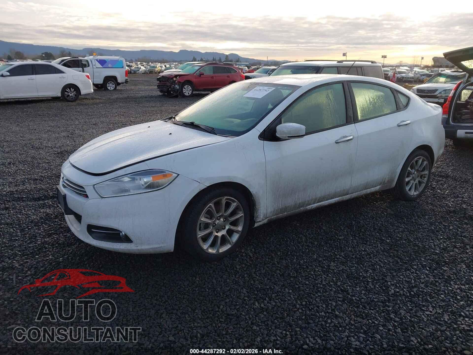DODGE DART 2013 - 1C3CDFCA9DD346480