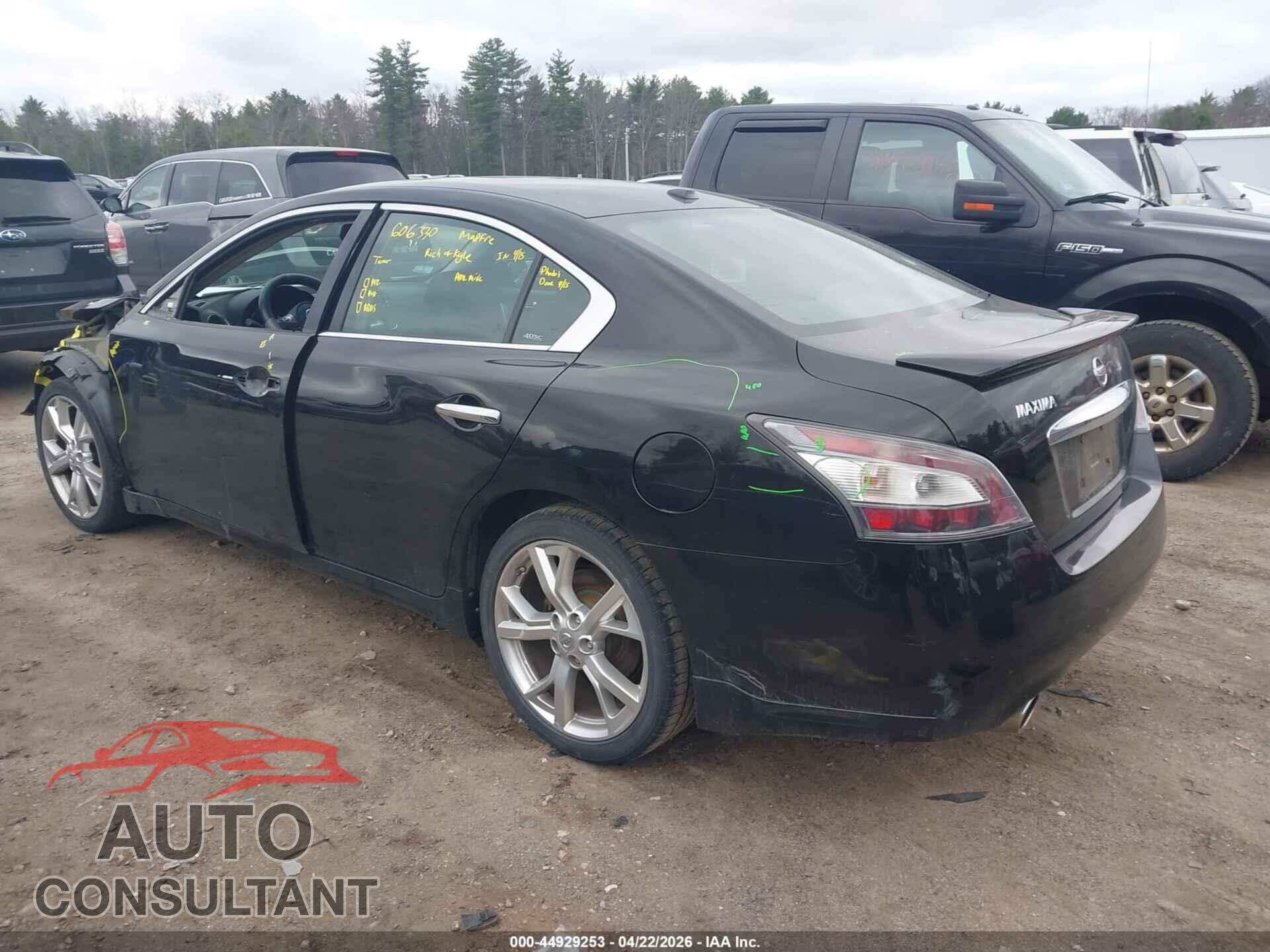 NISSAN MAXIMA 2012 - 1N4AA5AP1CC851338