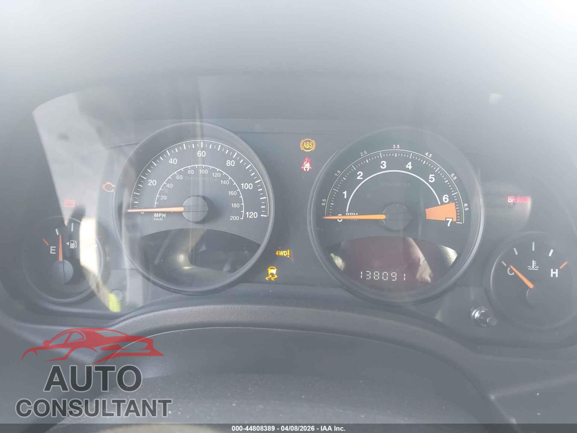 JEEP COMPASS 2017 - 1C4NJDBB6HD190111