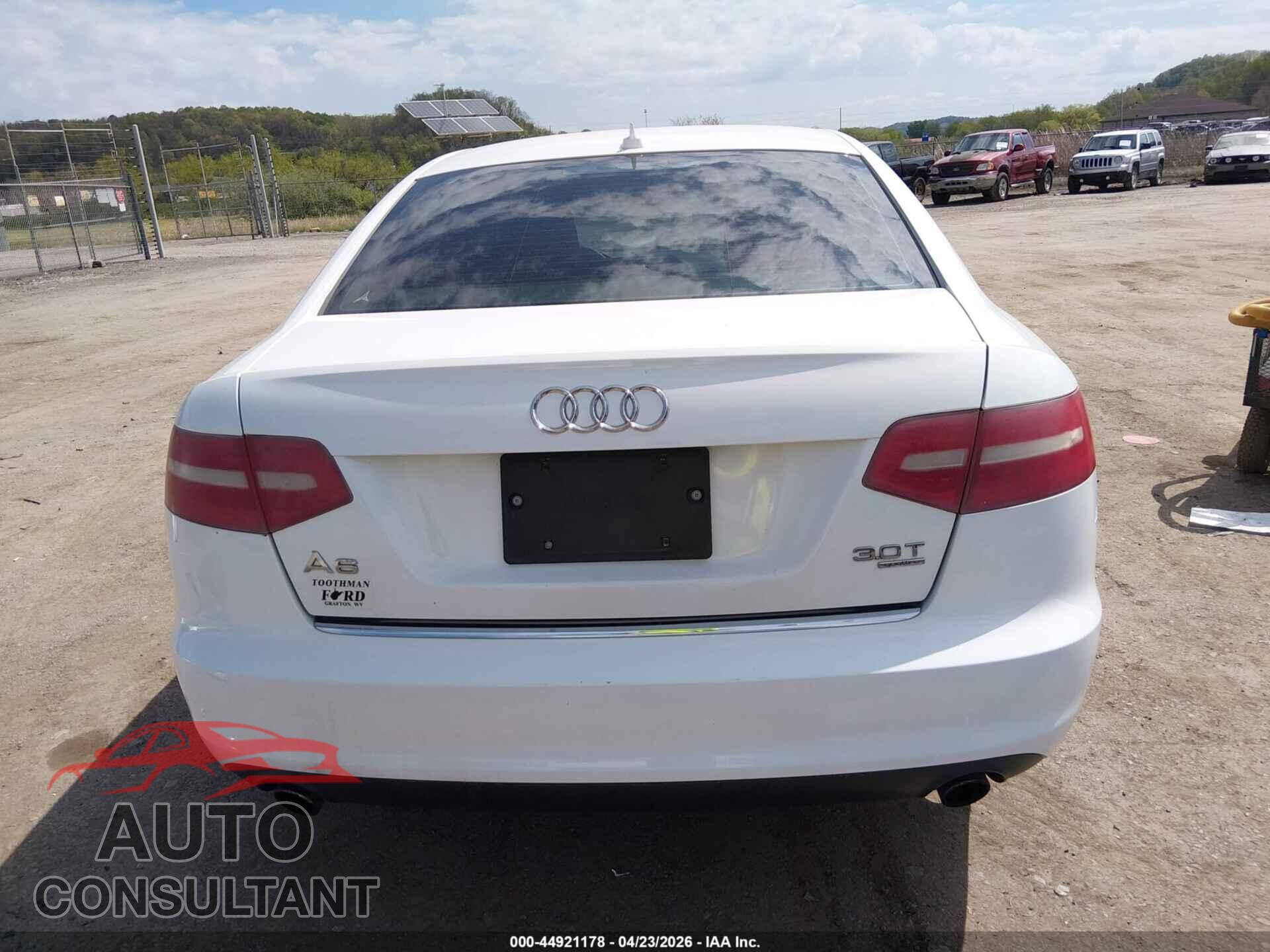AUDI A6 2010 - WAUFGAFB6AN063657