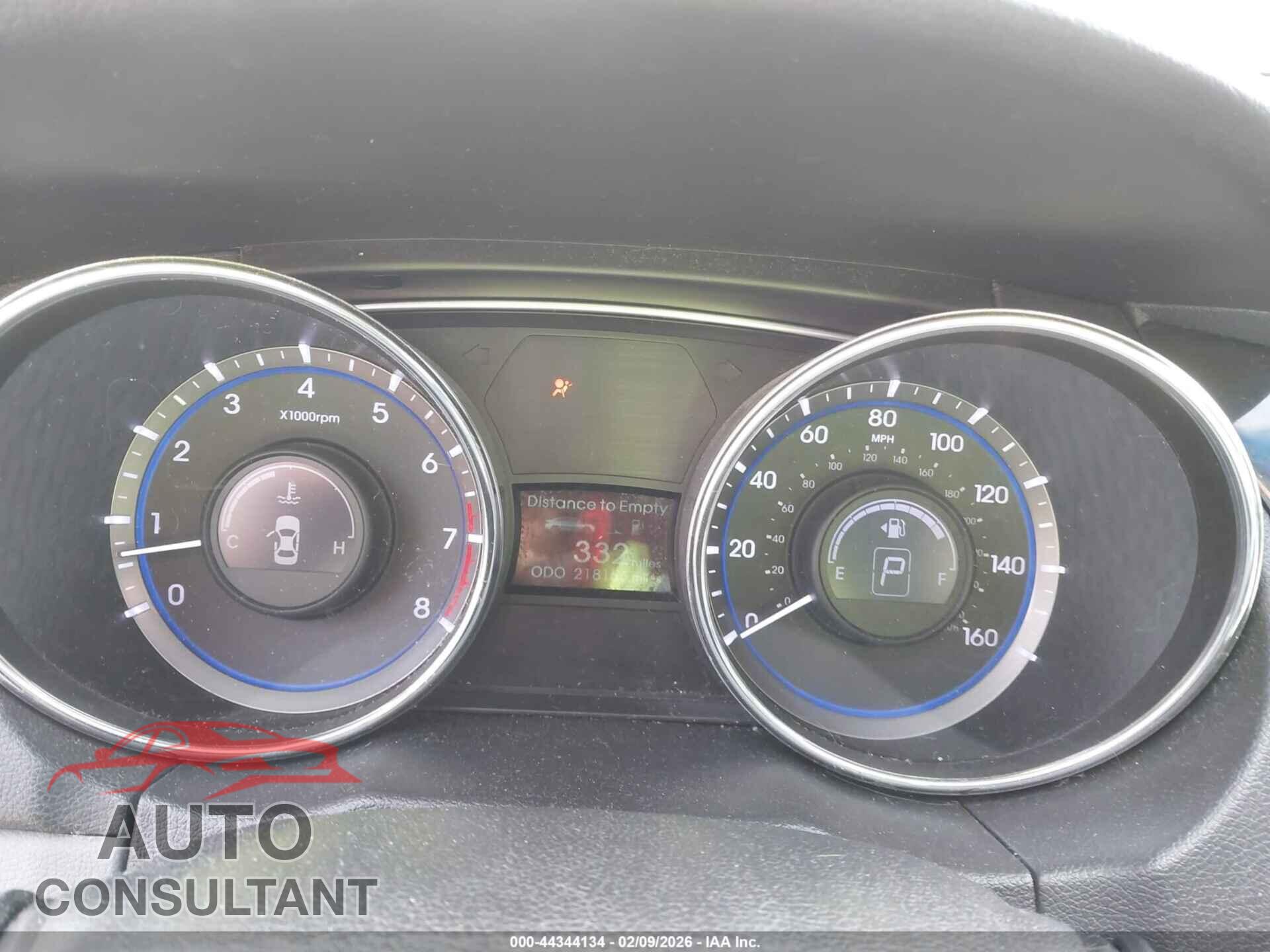 HYUNDAI SONATA 2011 - 5NPEC4AC6BH022393
