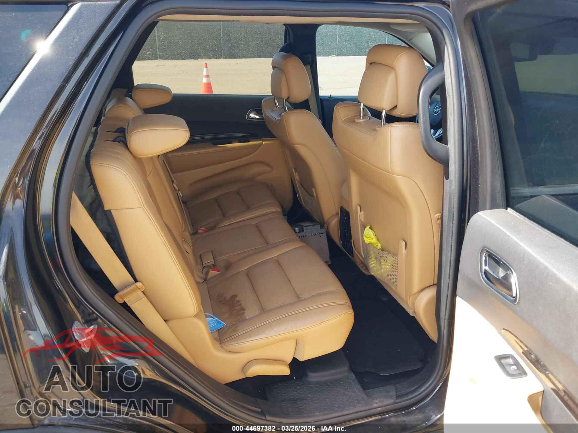 DODGE DURANGO 2012 - 1C4SDJET2CC172541