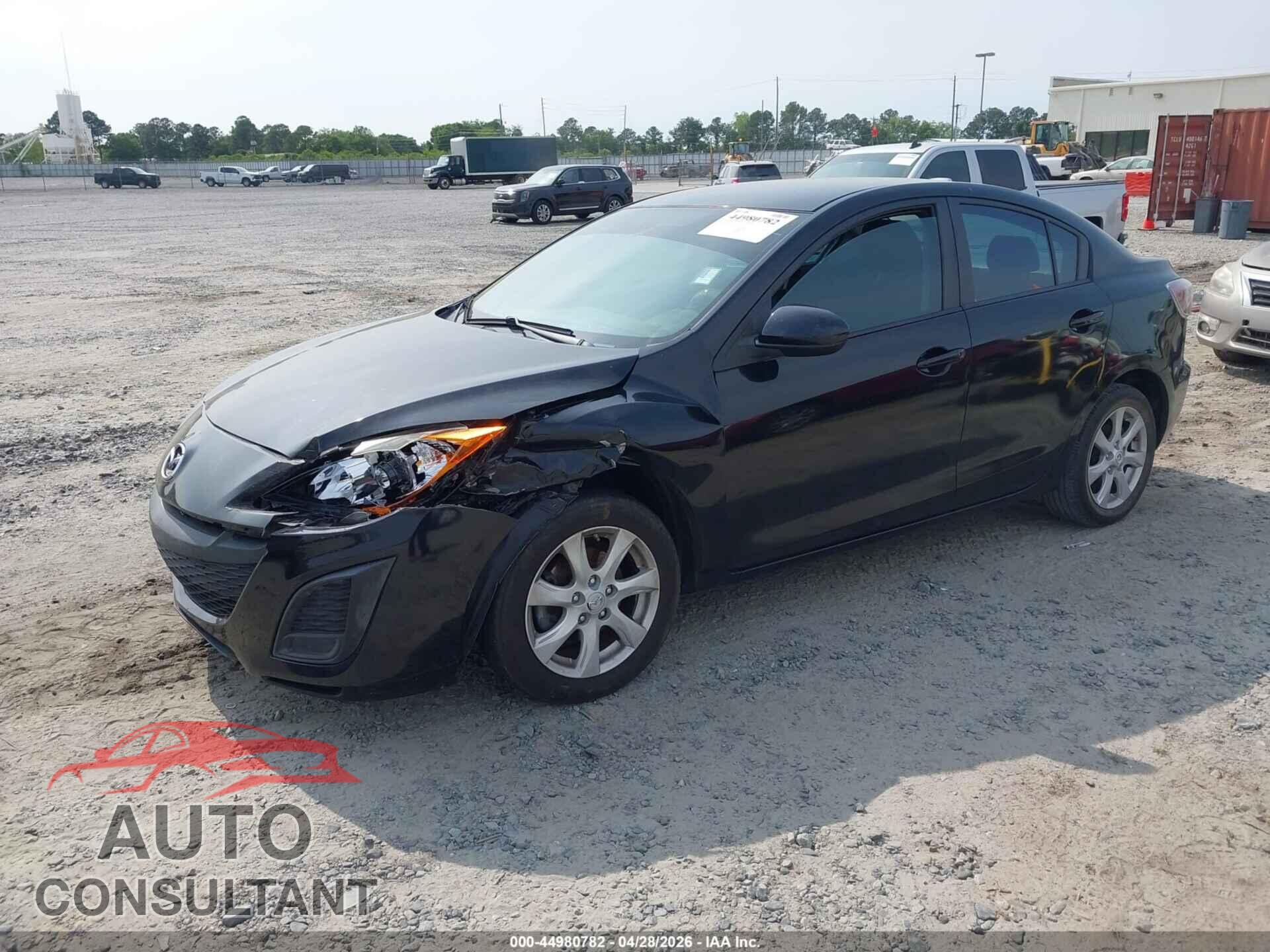 MAZDA MAZDA3 2011 - JM1BL1VF0B1398505