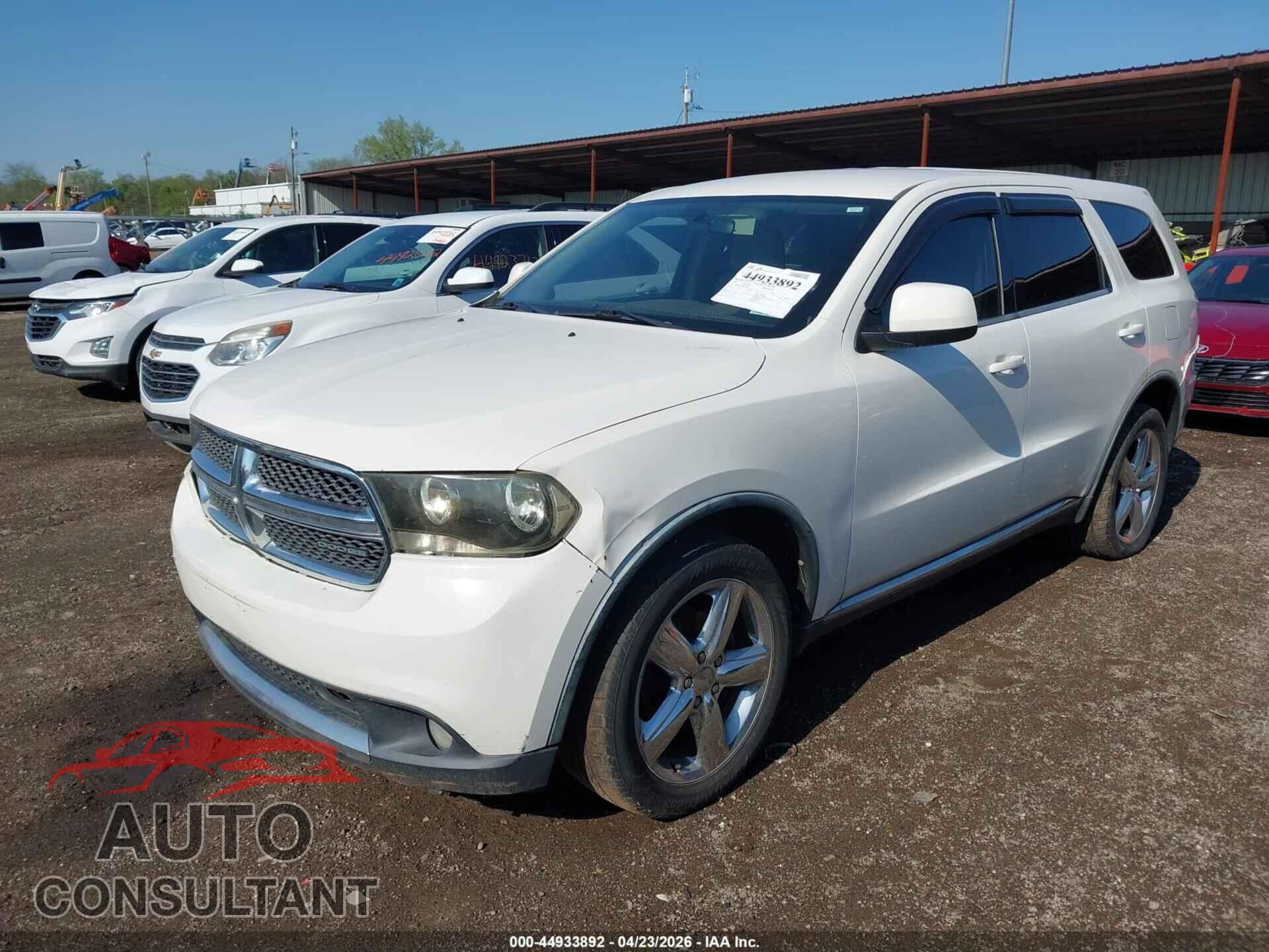 DODGE DURANGO 2011 - 1D4RE2GG0BC730955