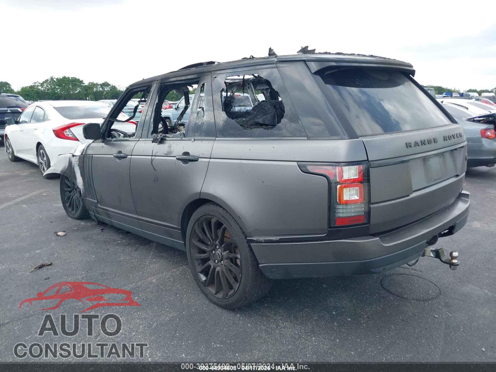 LAND ROVER RANGE ROVER 2016 - SALGS2EFXGA301566