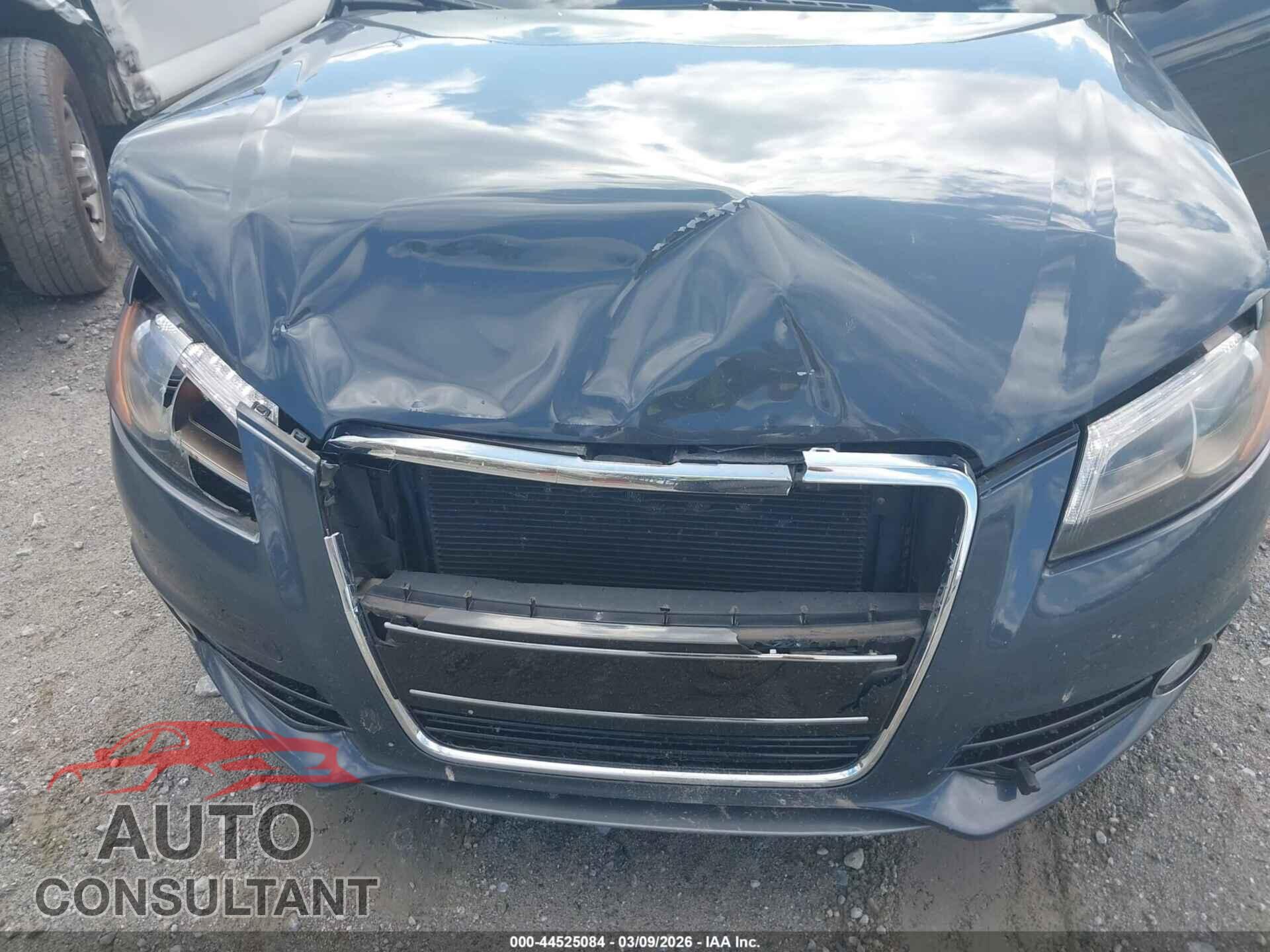 AUDI A3 2012 - WAUKJAFM2CA104314