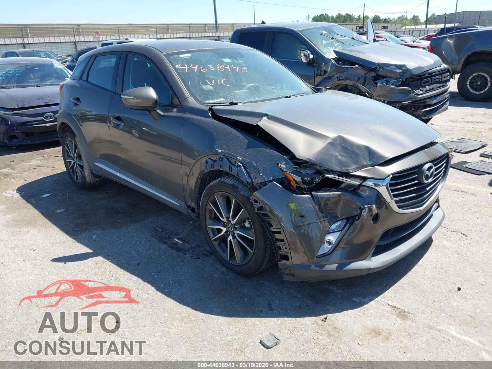 MAZDA CX-3 2017 - JM1DKDD7XH0147092