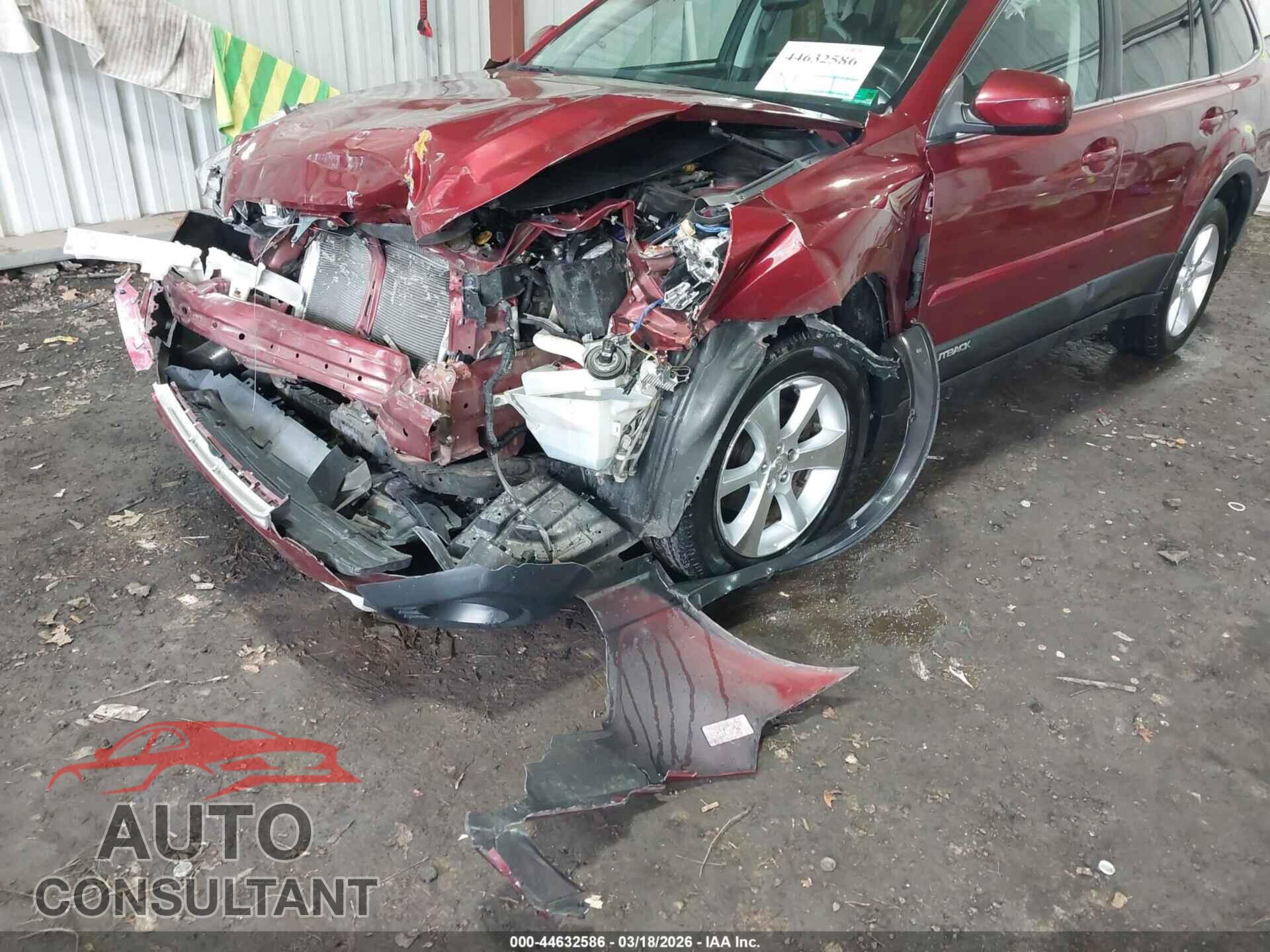 SUBARU OUTBACK 2014 - 4S4BRBLC4E3309228