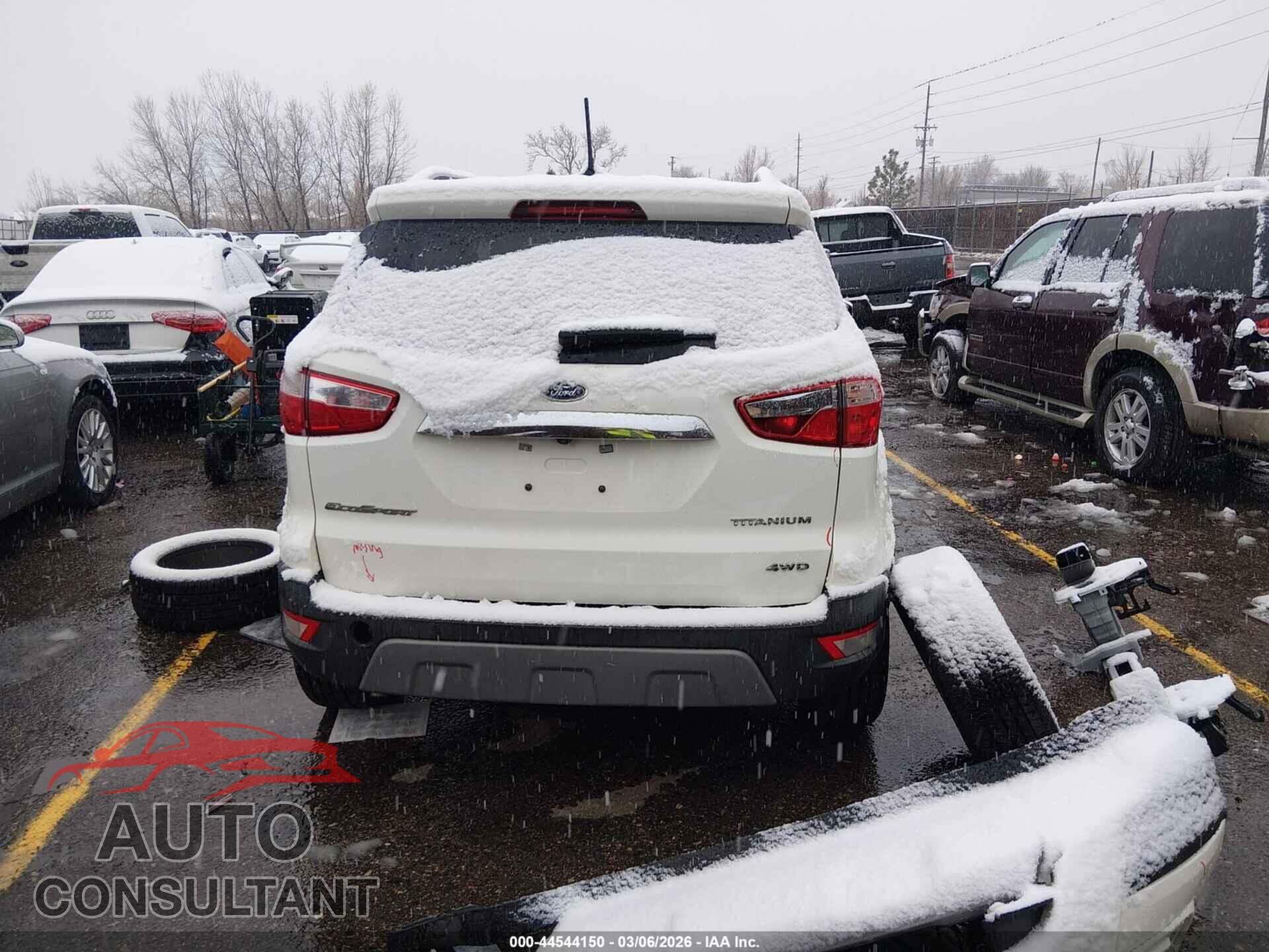 FORD ECOSPORT 2020 - MAJ6S3KL2LC315615