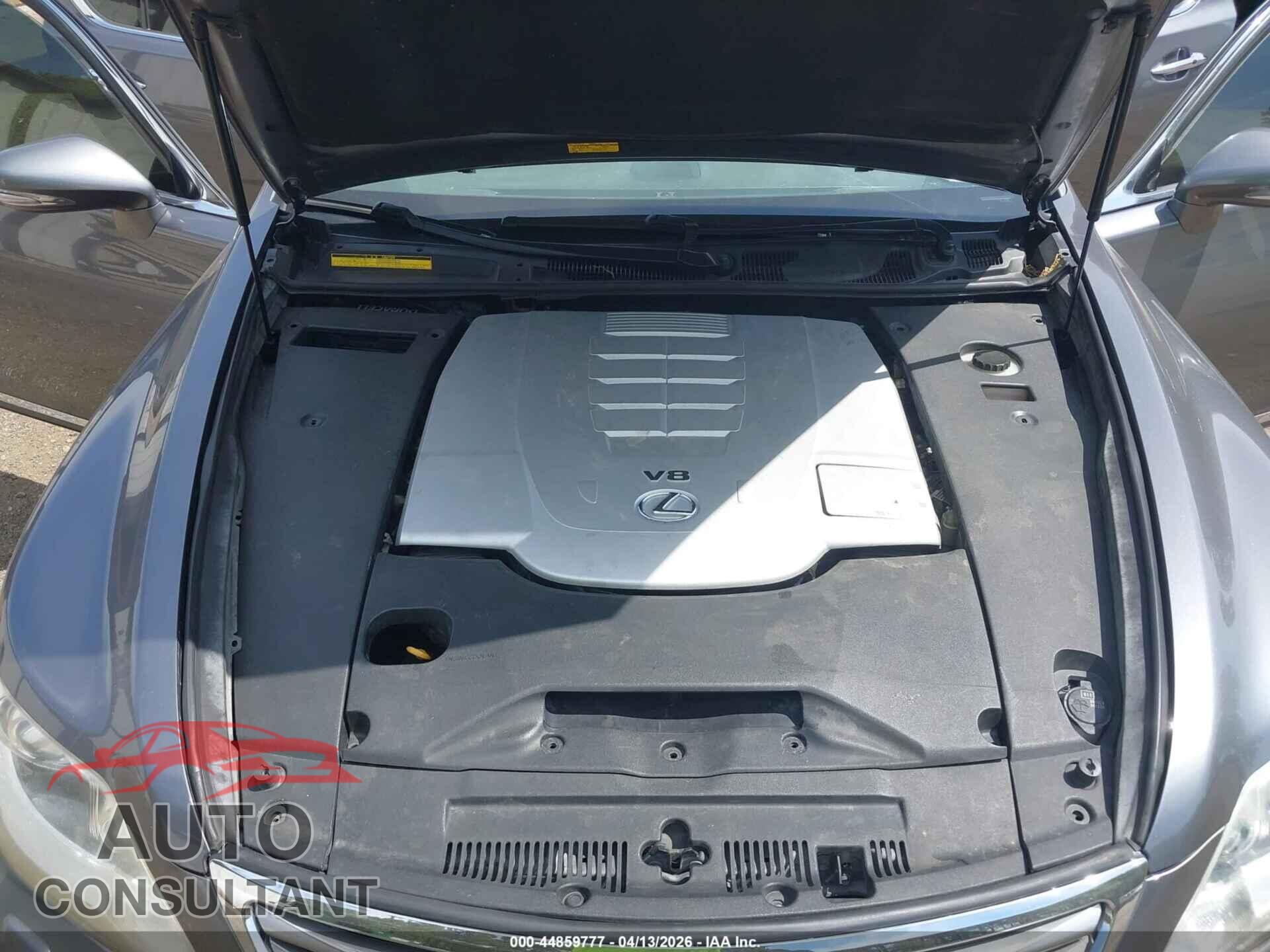 LEXUS LS 460 2012 - JTHGL5EF5C5046297