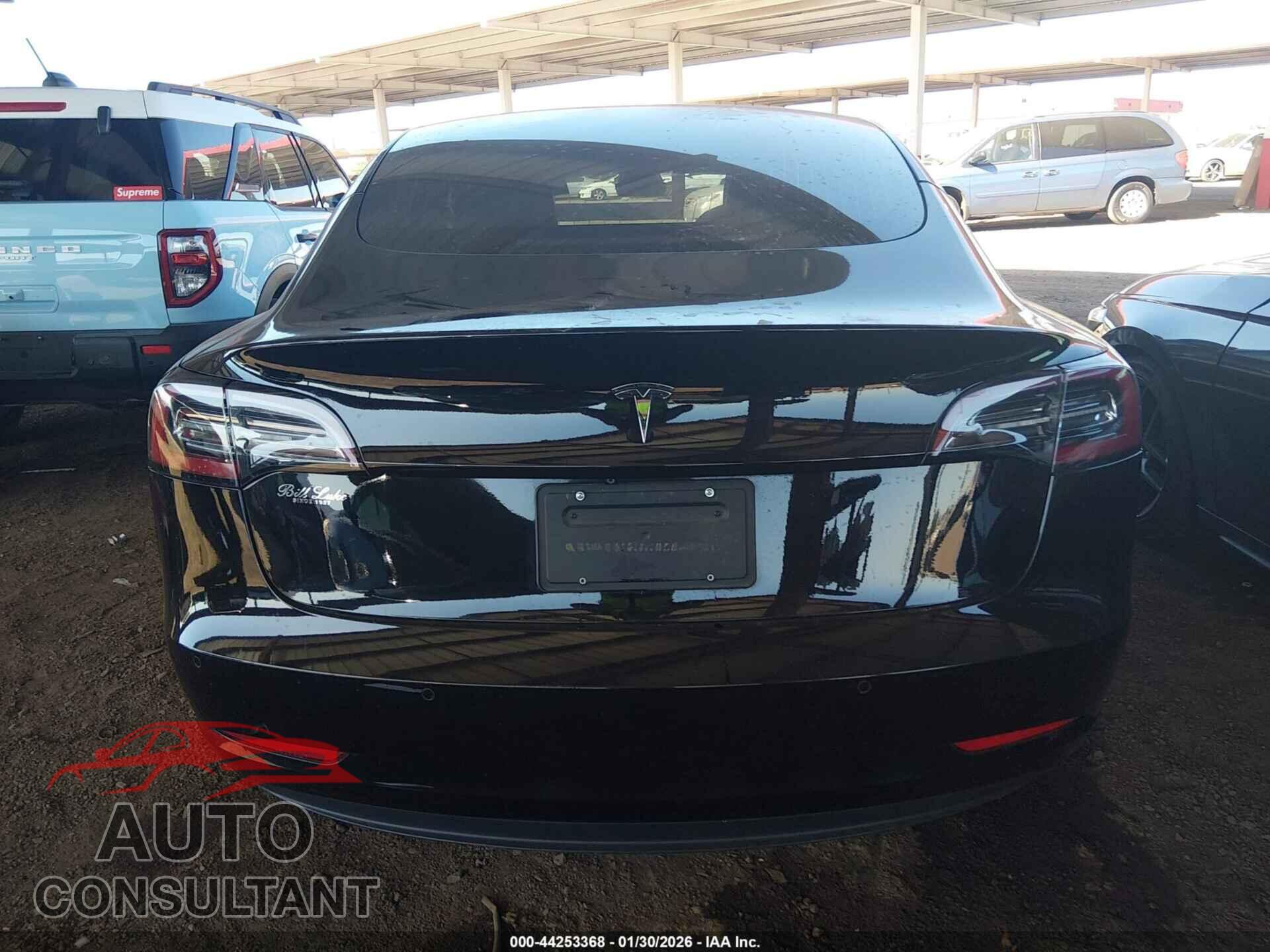 TESLA MODEL 3 2019 - 5YJ3E1EA5KF445019