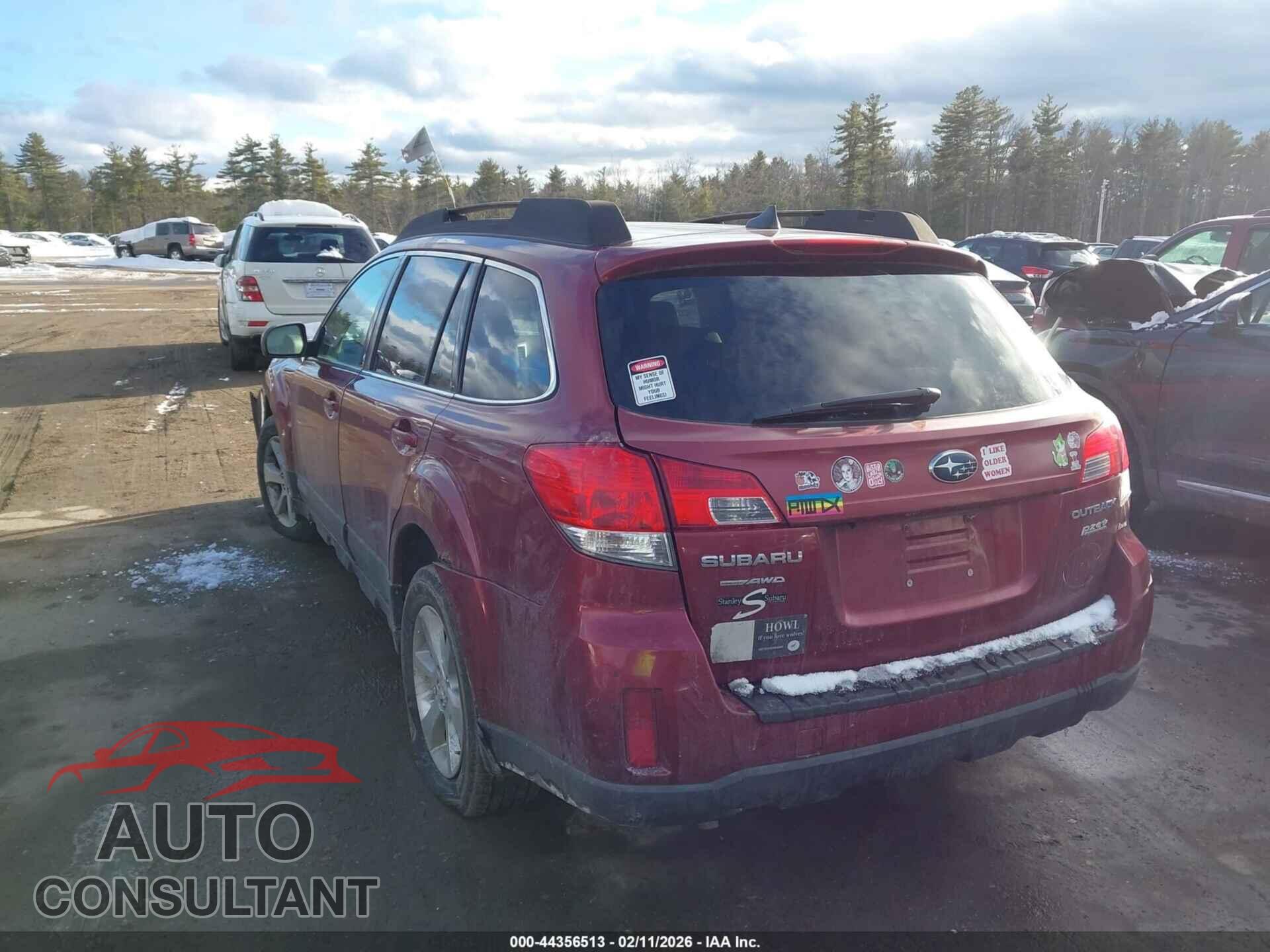 SUBARU OUTBACK 2014 - 4S4BRBLC4E3239214