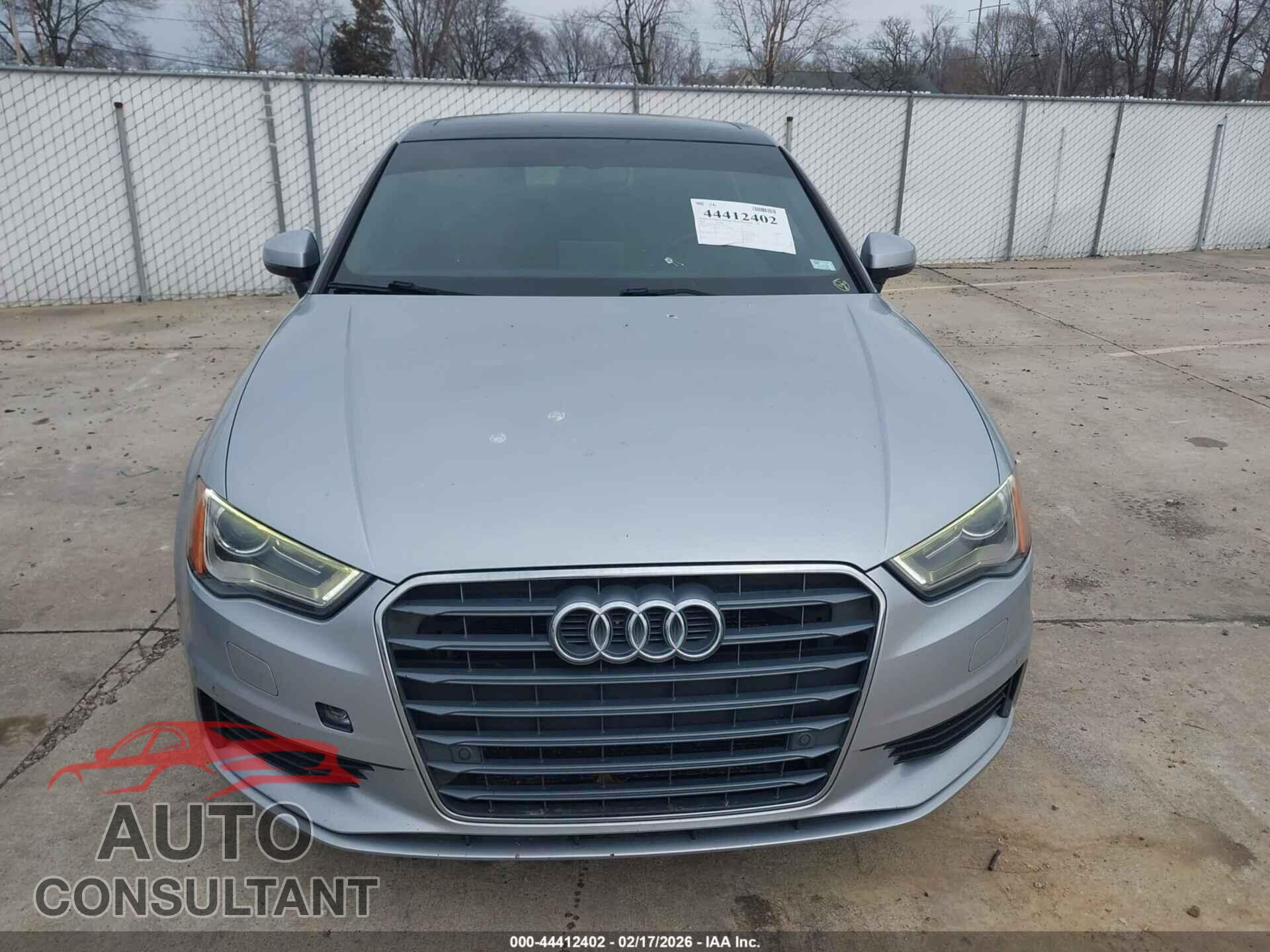 AUDI A3 2016 - WAUA7GFF6G1024924