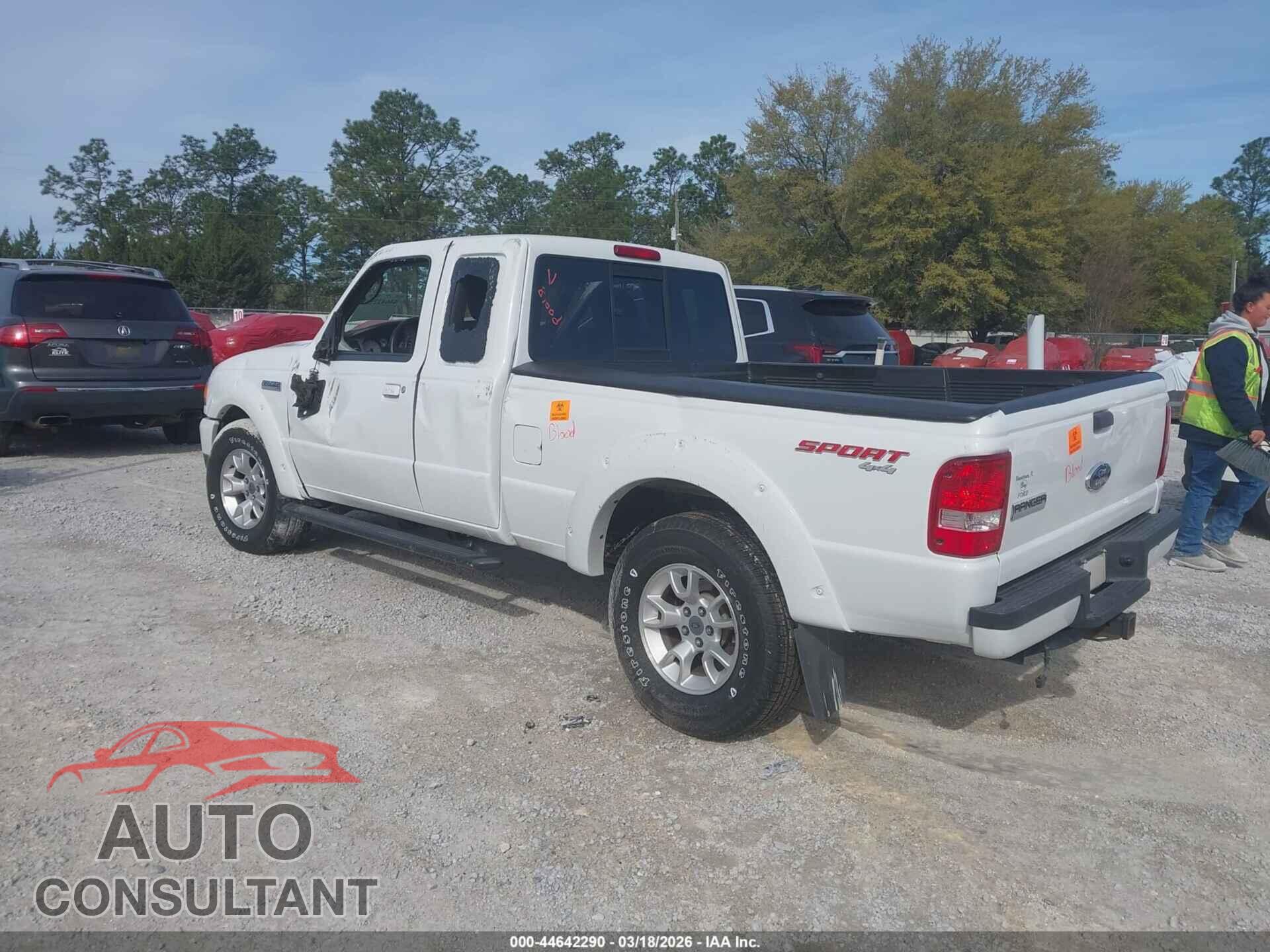 FORD RANGER 2011 - 1FTLR4FE5BPA79074