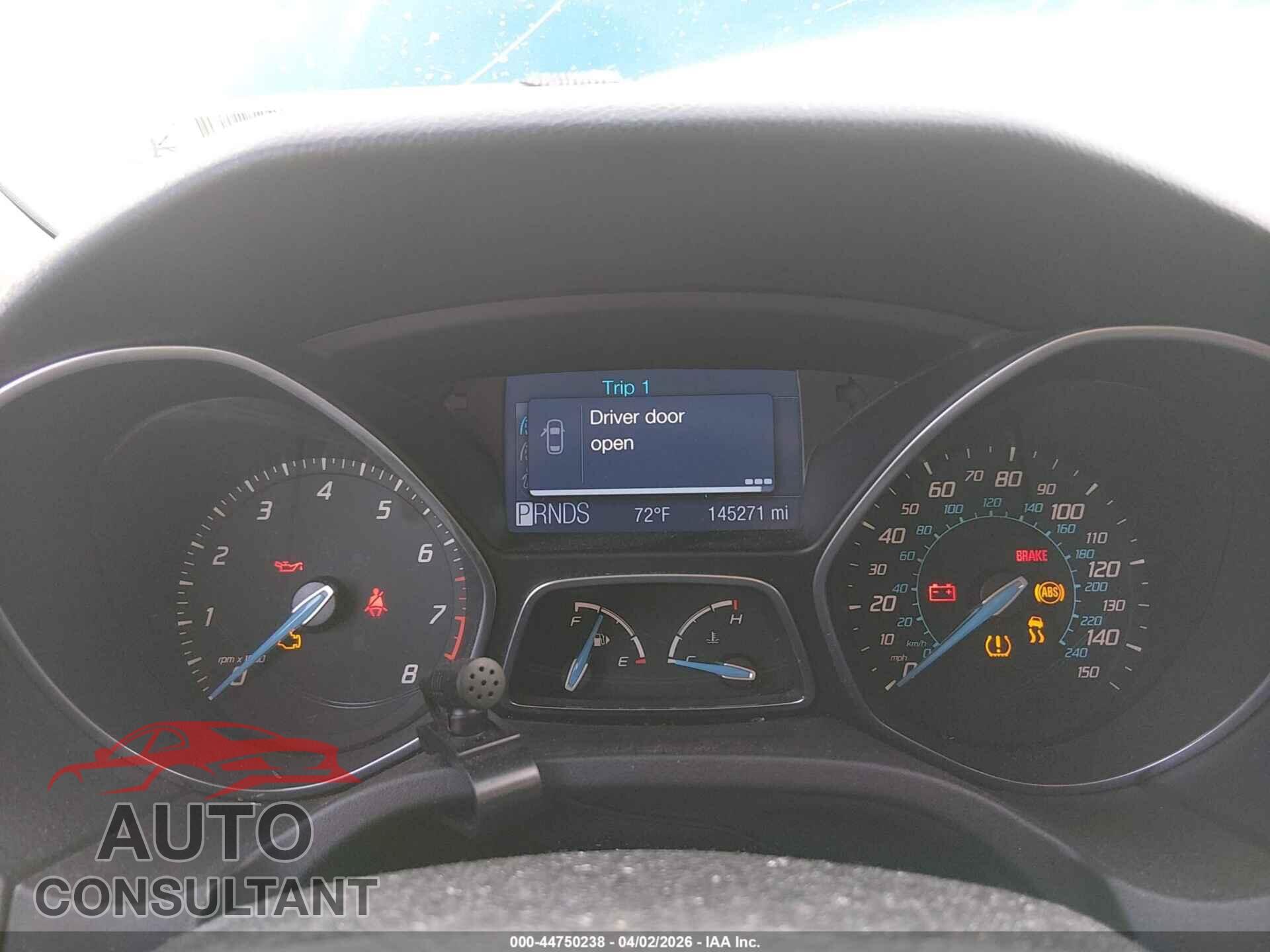 FORD FOCUS 2012 - 1FAHP3F26CL258007