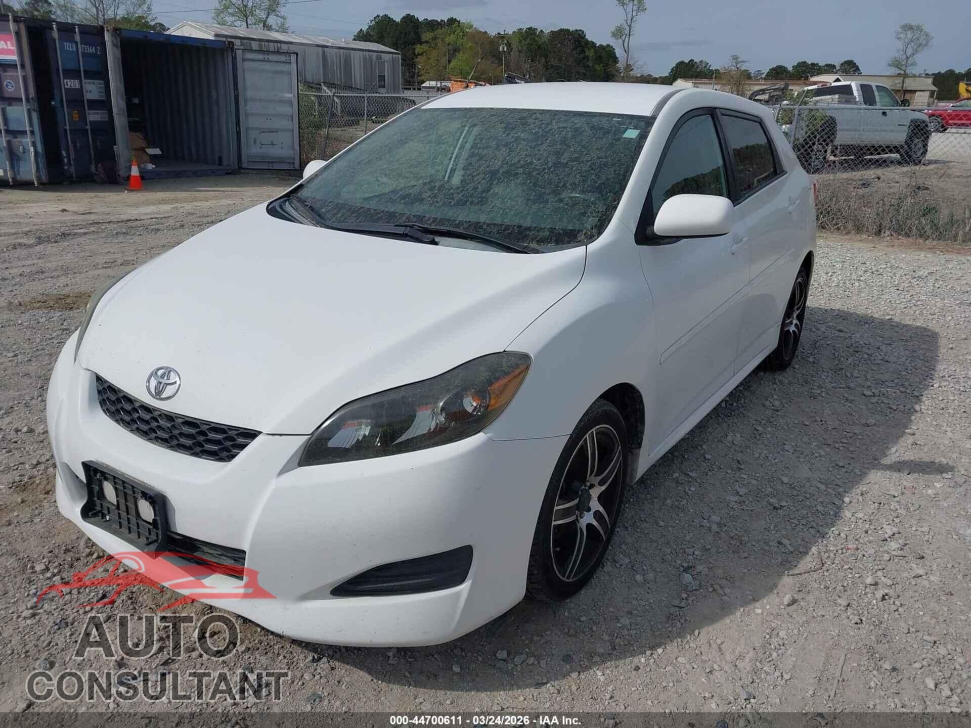 TOYOTA MATRIX 2012 - 2T1KU4EEXCC762268