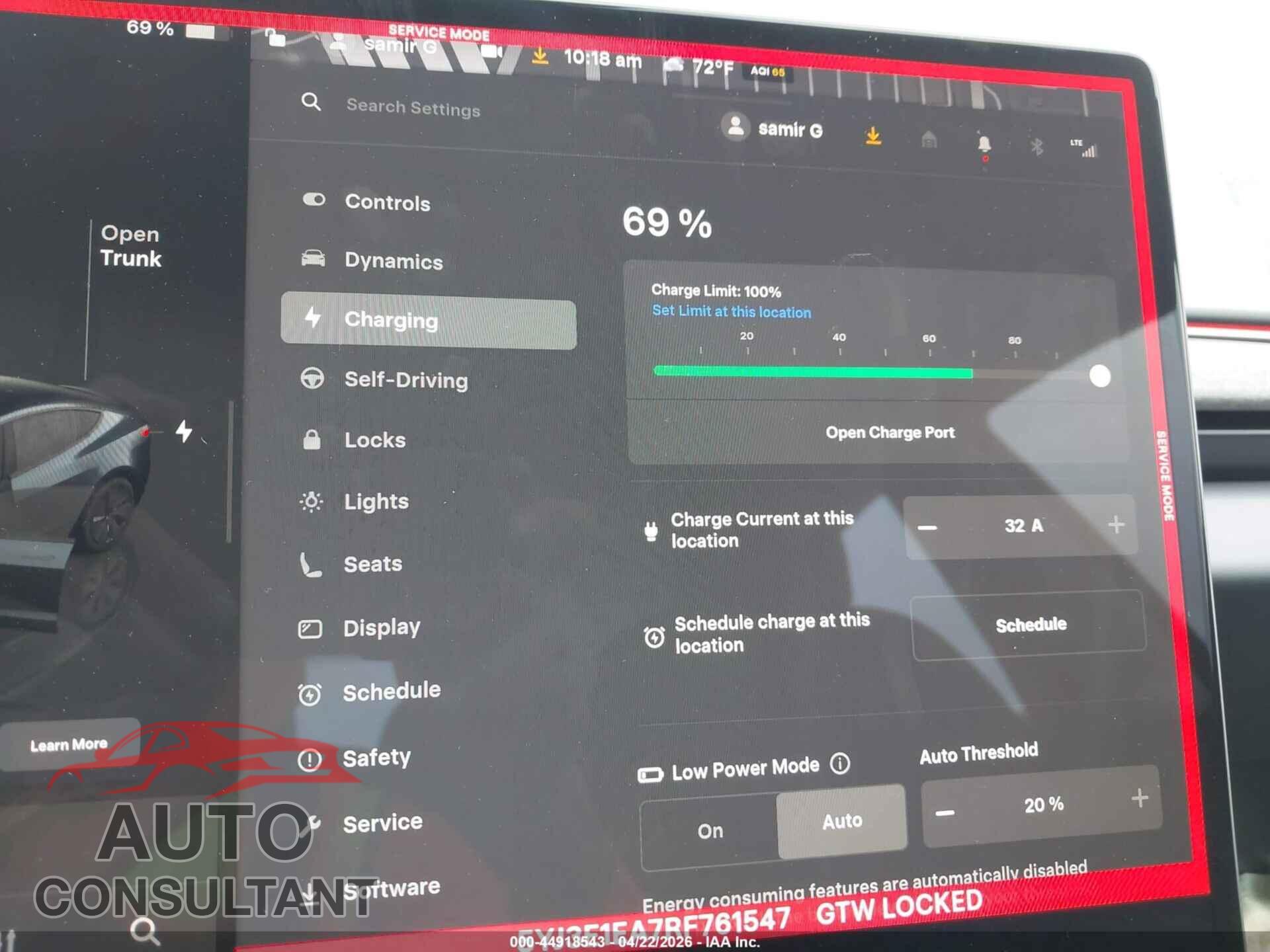 TESLA MODEL 3 2024 - 5YJ3E1EA7RF761547