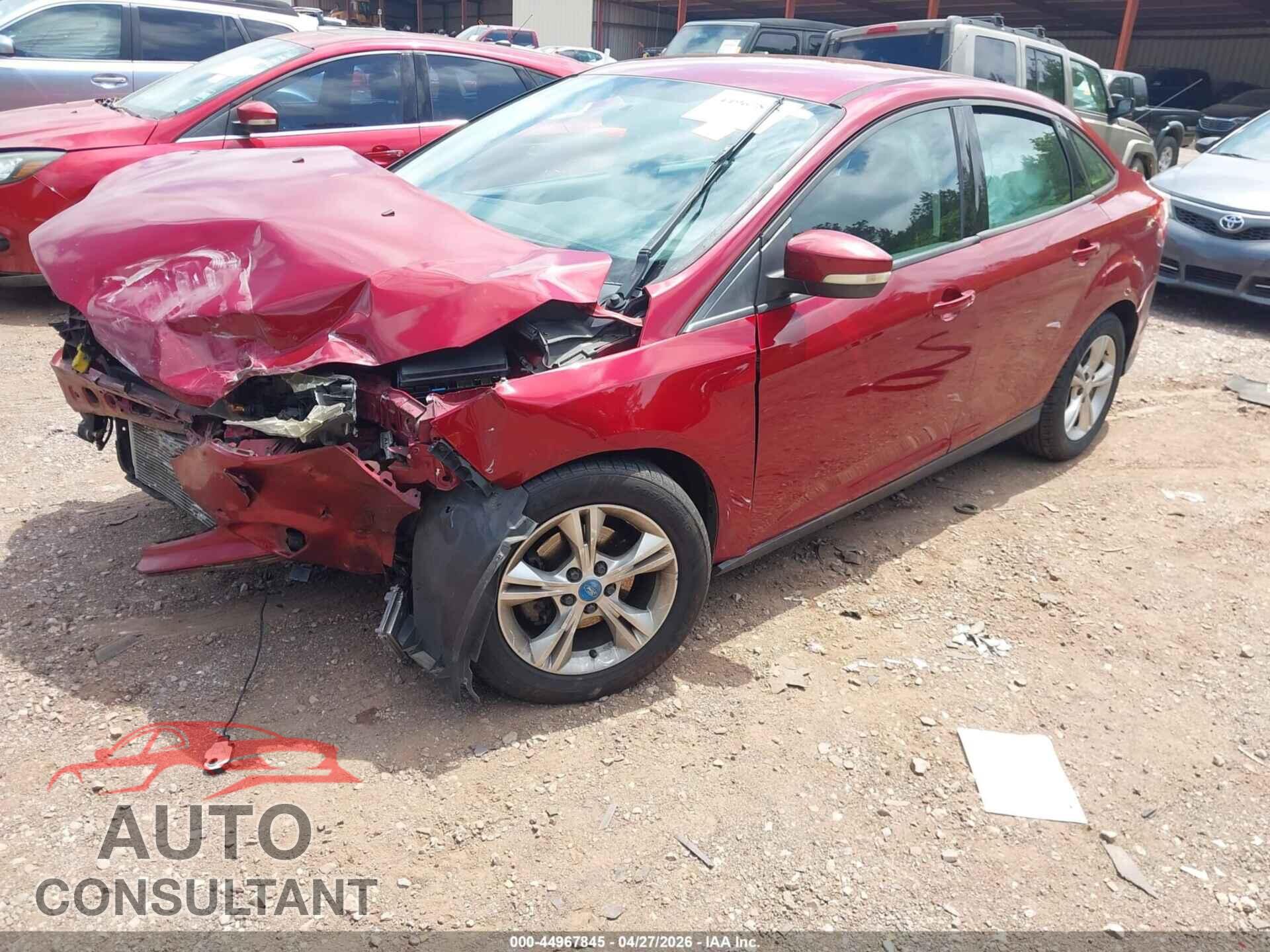 FORD FOCUS 2013 - 1FADP3F2XDL193842