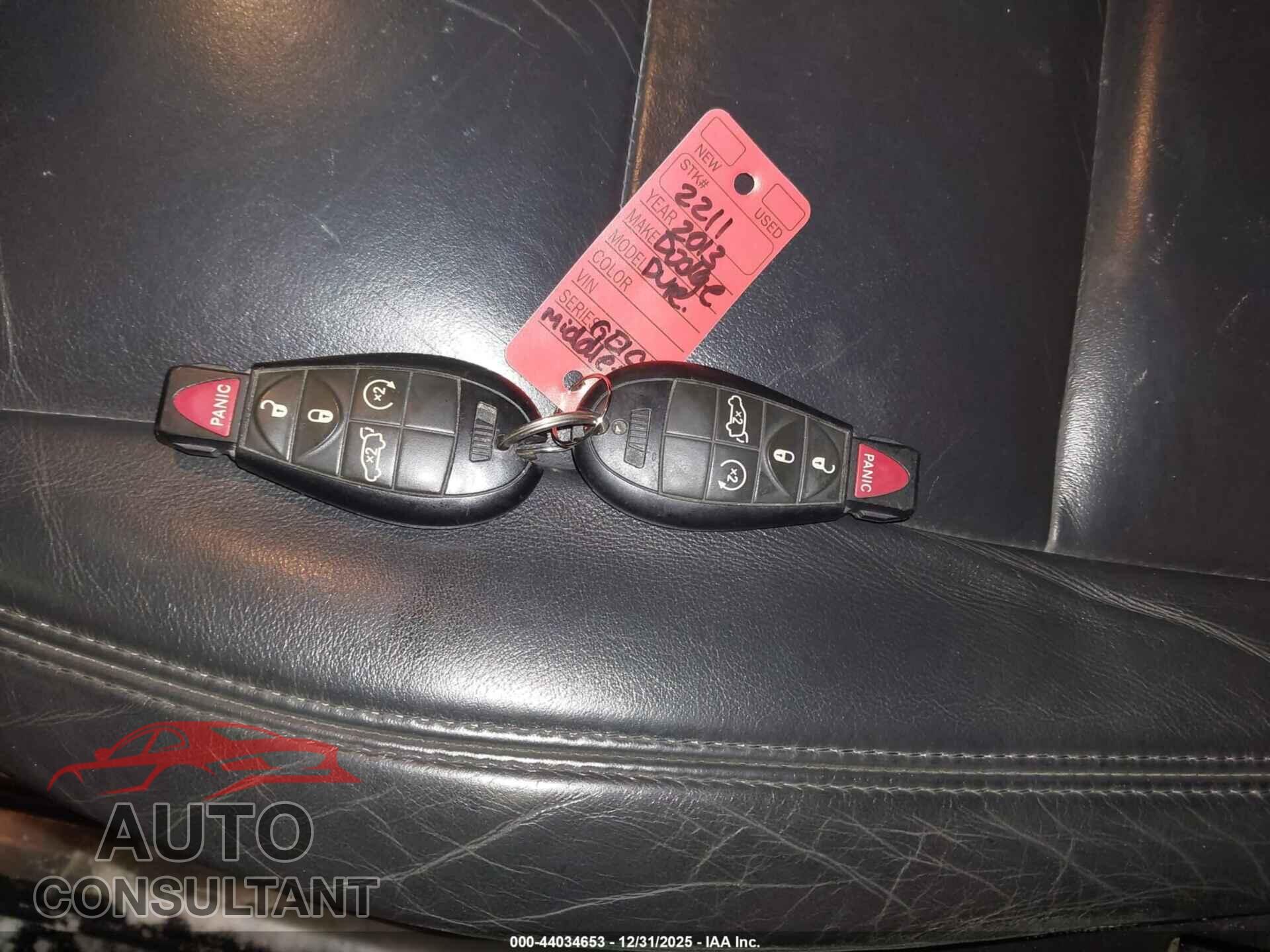 DODGE DURANGO 2013 - 1C4RDJDG4DC597375