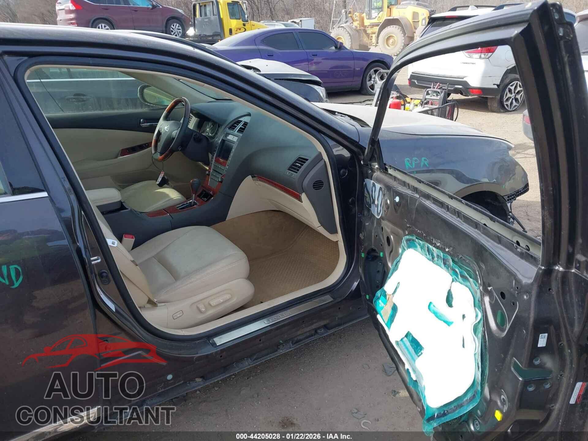 LEXUS ES 350 2012 - JTHBK1EG2C2505754
