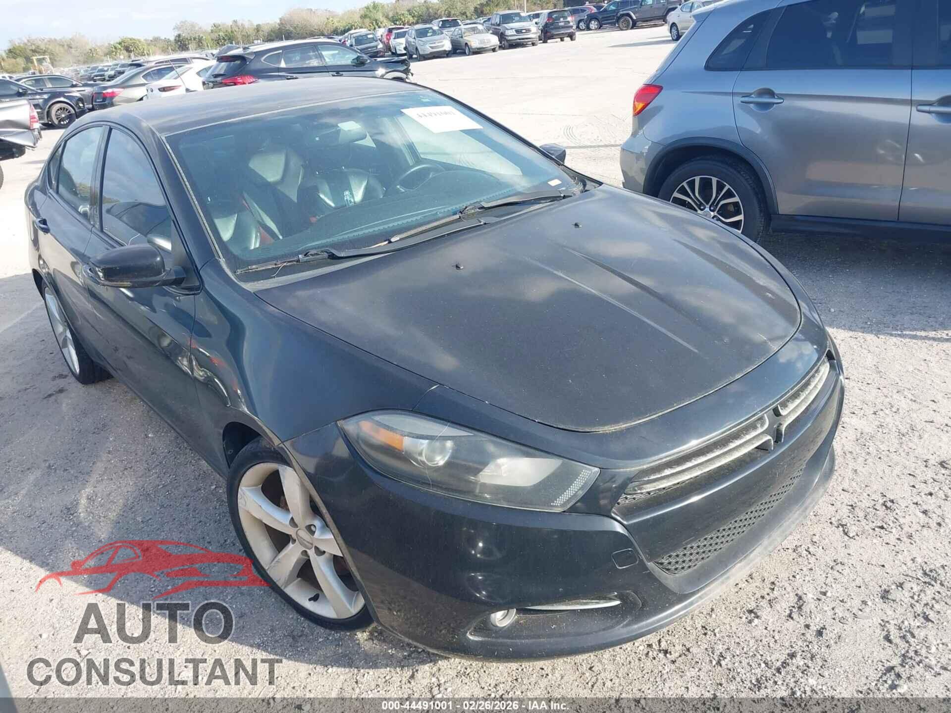 DODGE DART 2013 - 1C3CDFCB3DD341185