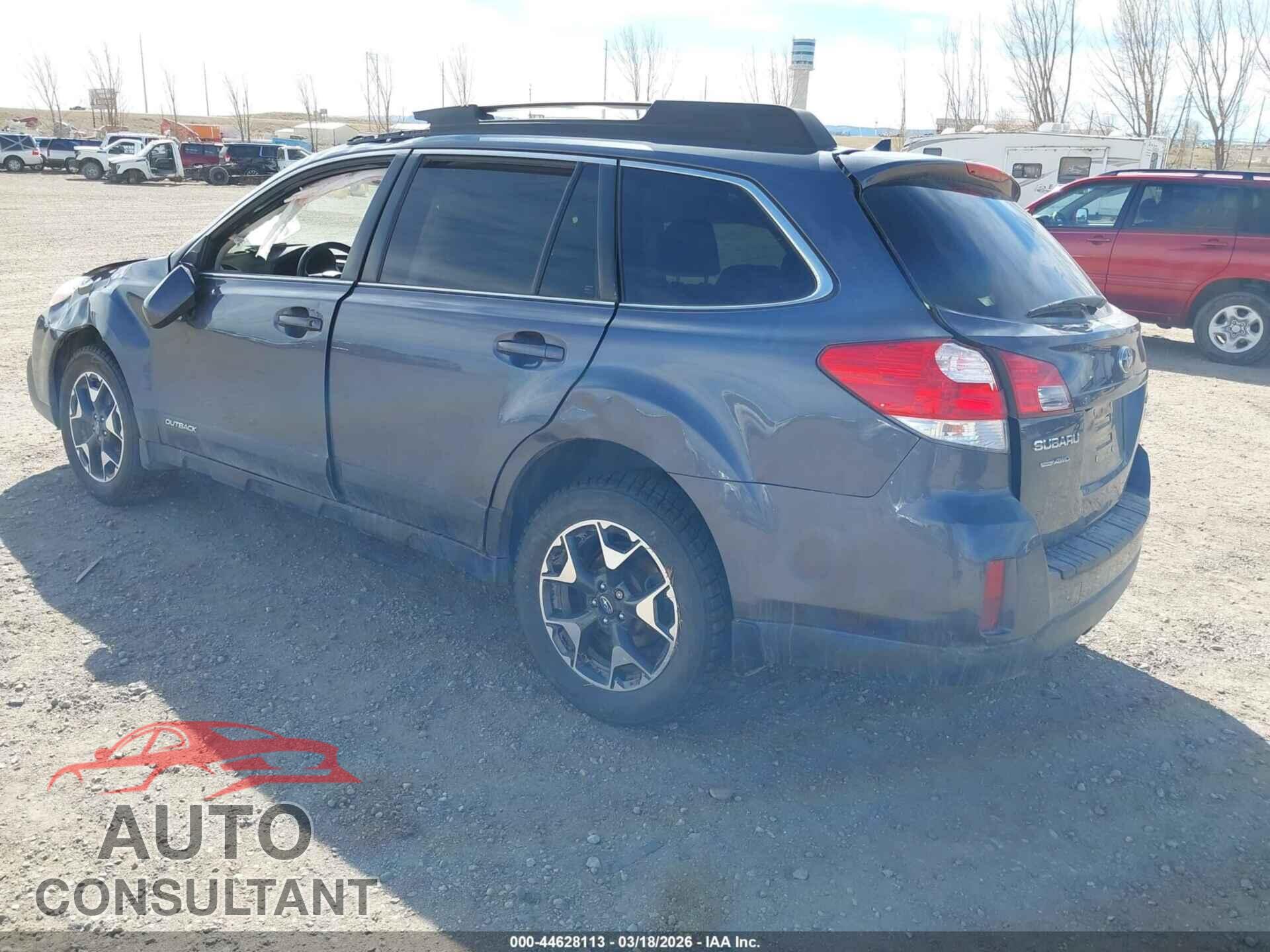 SUBARU OUTBACK 2014 - 4S4BRBLC8E3321852