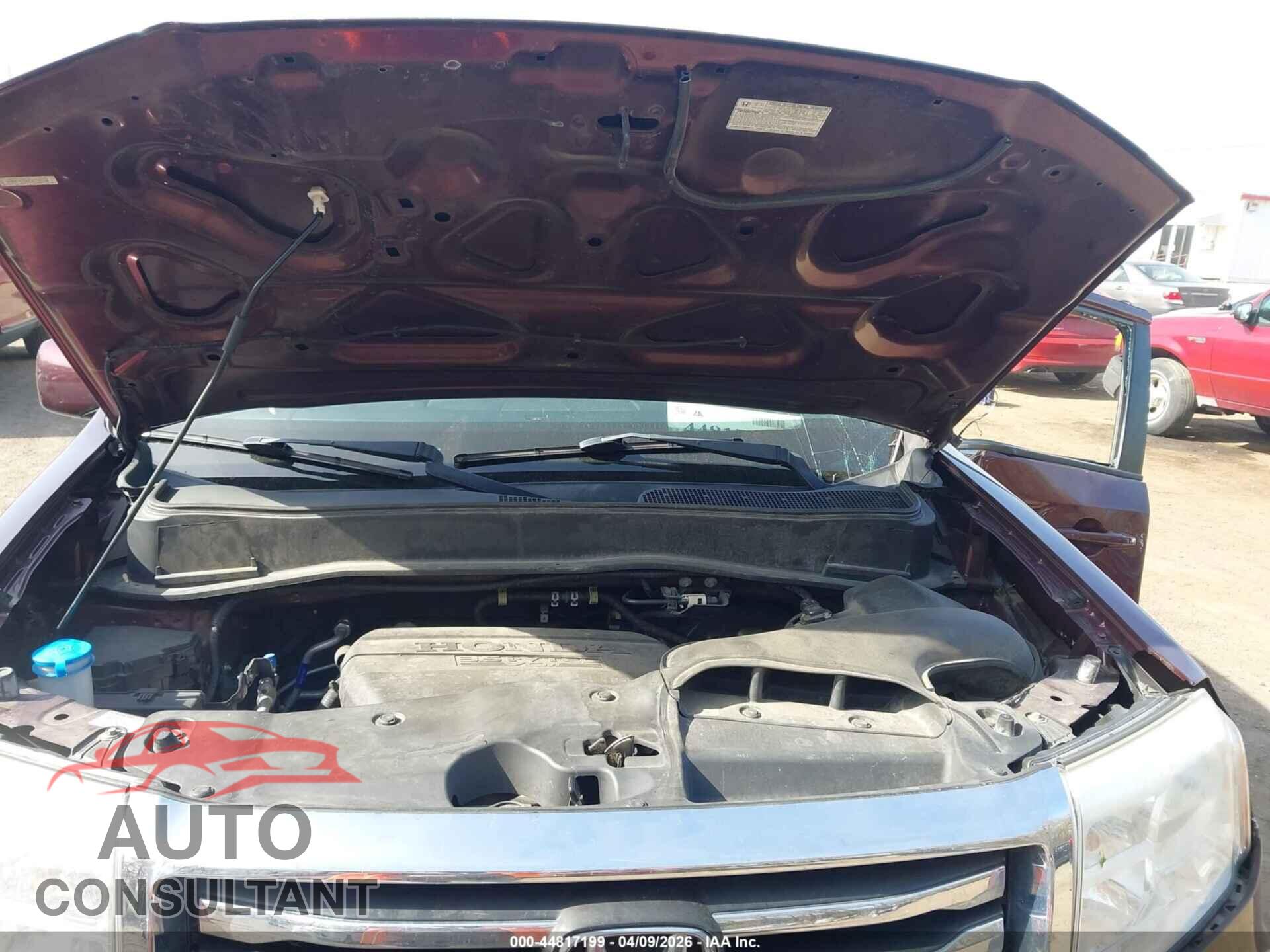 HONDA PILOT 2012 - 5FNYF4H51CB070332
