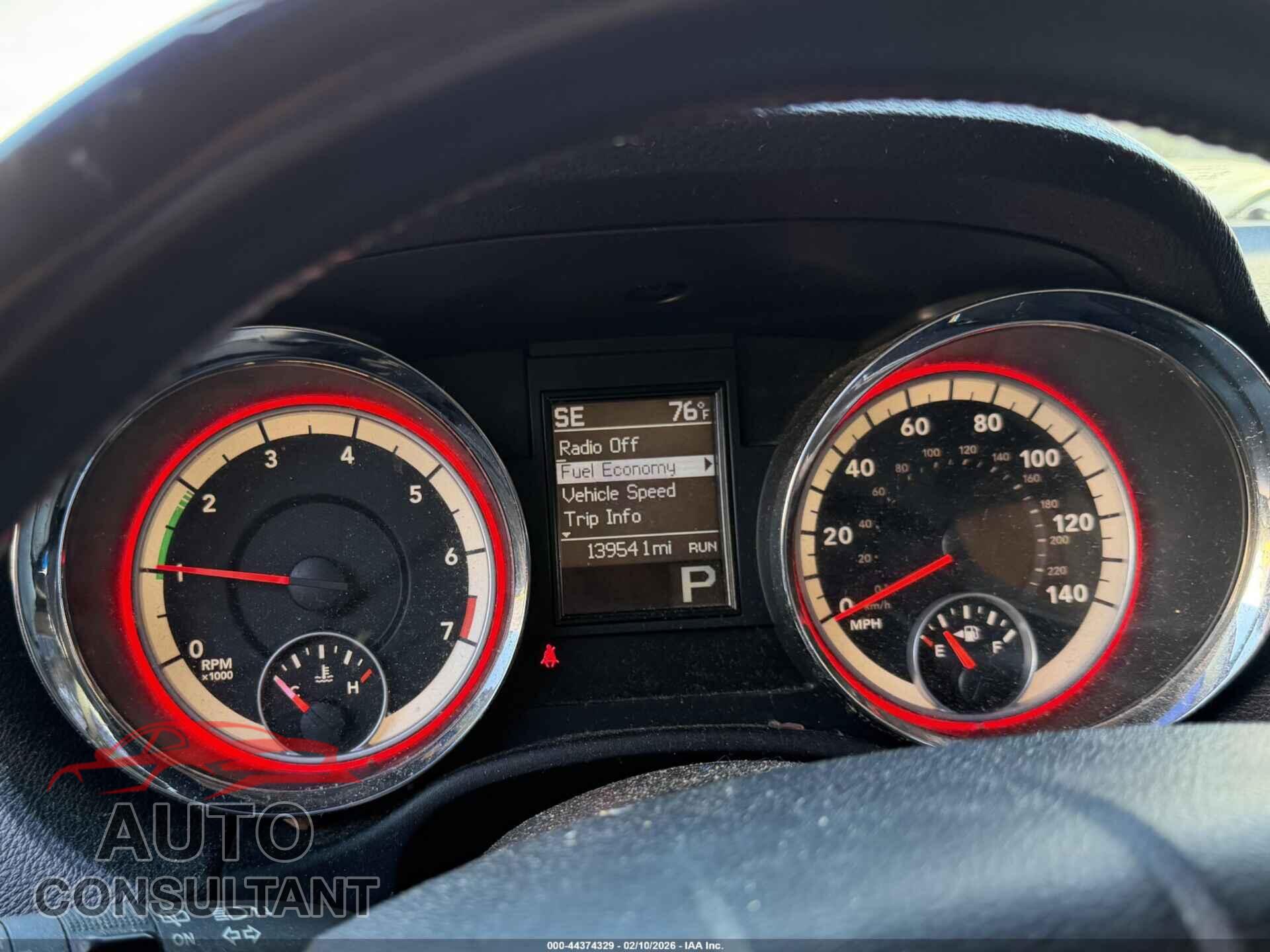 DODGE DURANGO 2013 - 1C4RDHAGXDC677275