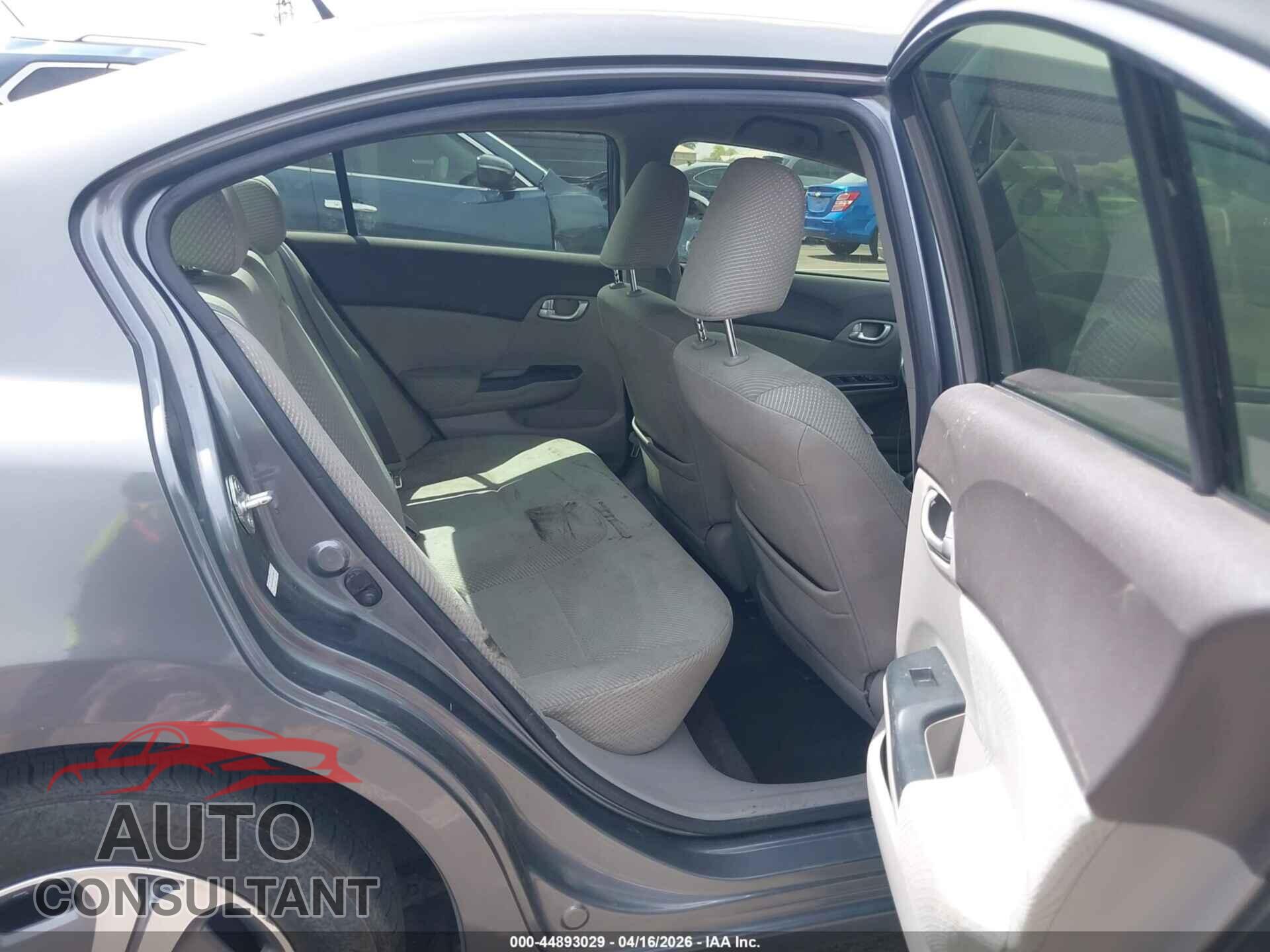 HONDA CIVIC HYBRID 2012 - JHMFB4F26CS008471