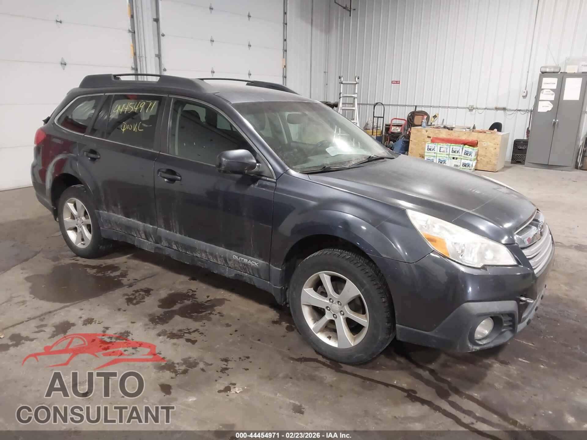 SUBARU OUTBACK 2013 - 4S4BRBCC3D3210348