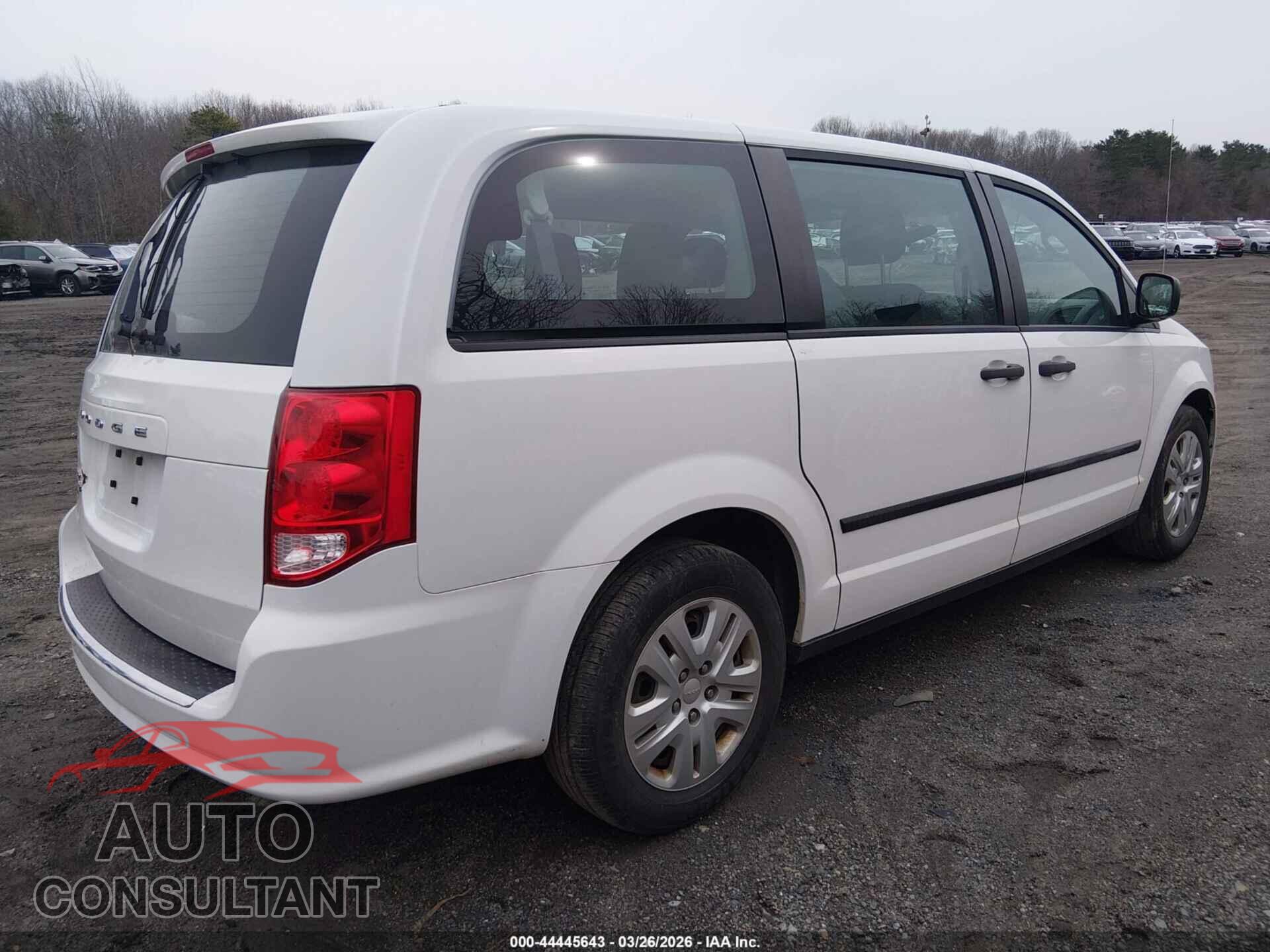 DODGE GRAND CARAVAN 2016 - 2C4RDGBG3GR256065