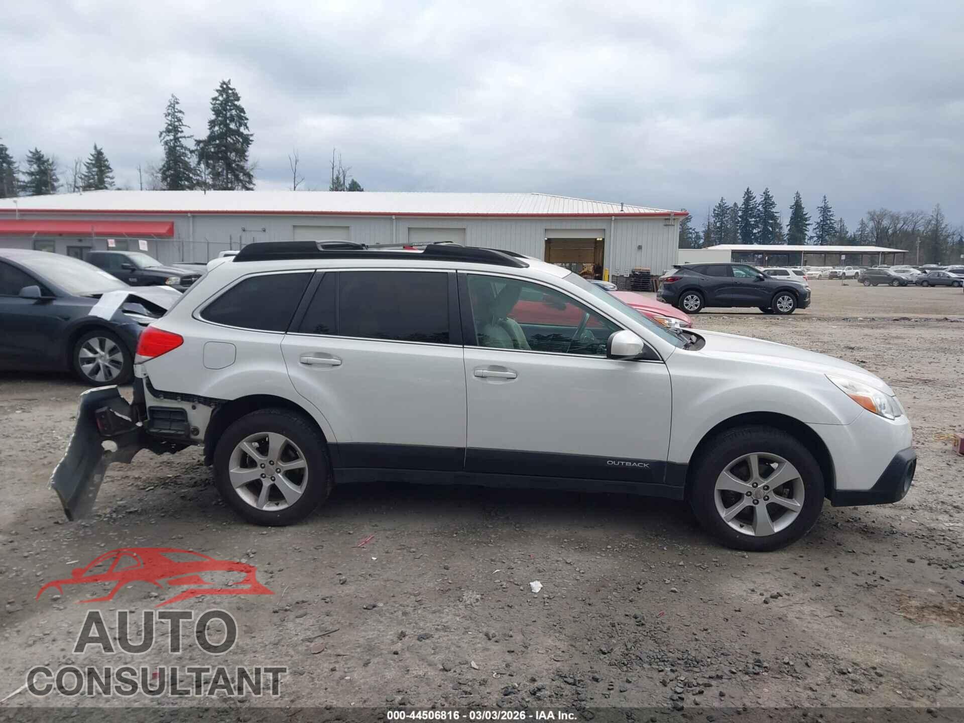 SUBARU OUTBACK 2014 - 4S4BRBCC7E3268402