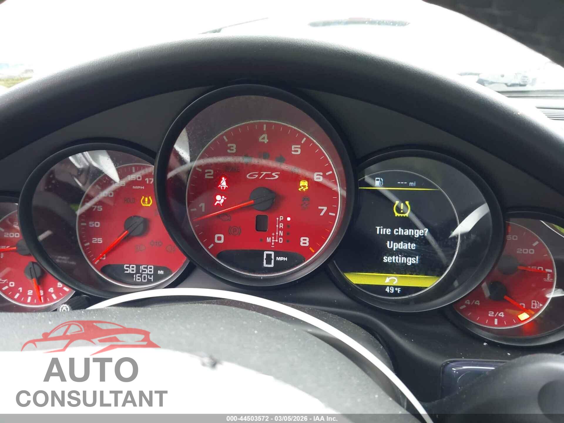 PORSCHE PANAMERA 2013 - WP0AF2A73DL076570
