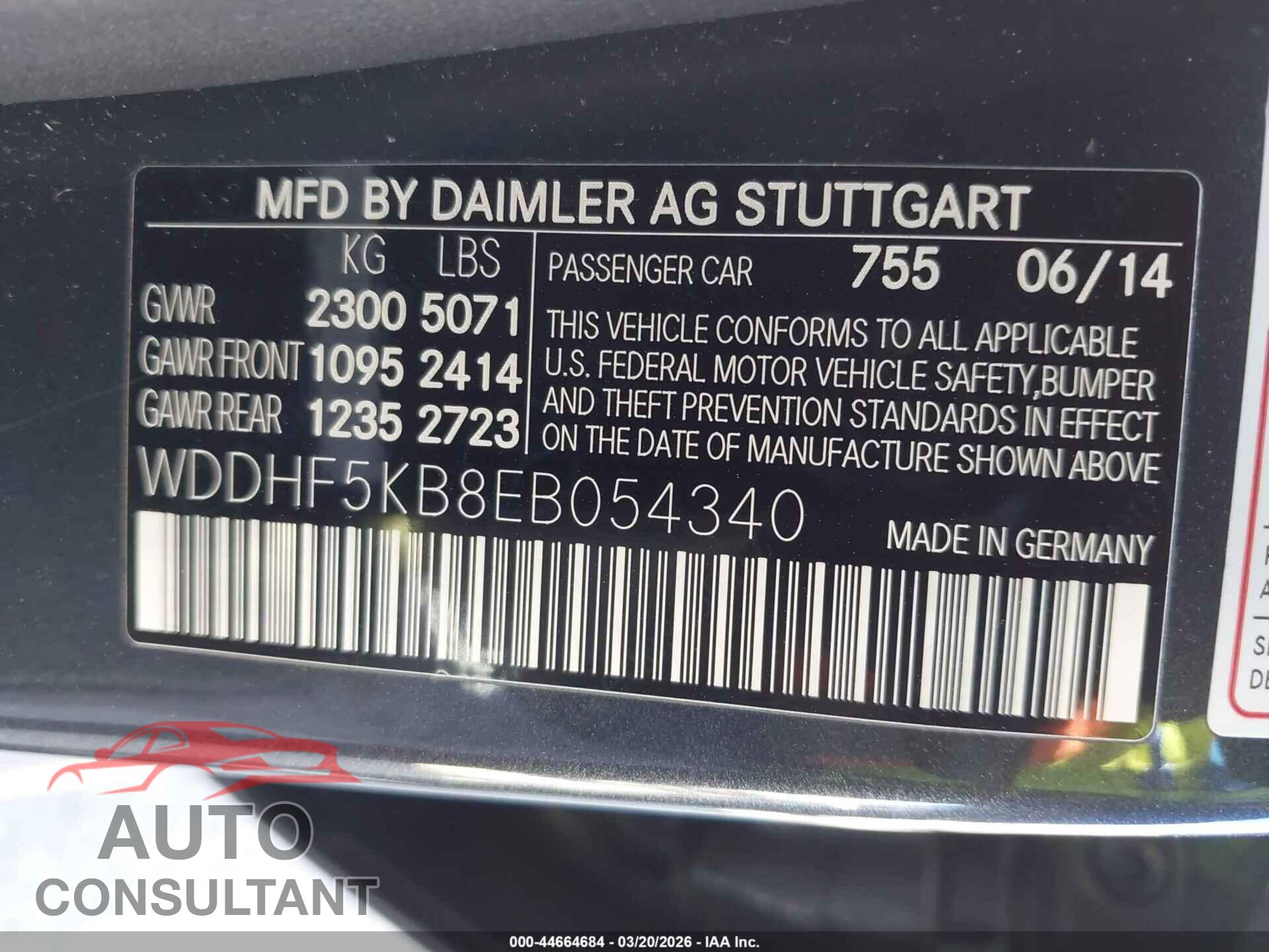 MERCEDES-BENZ E 350 2014 - WDDHF5KB8EB054340