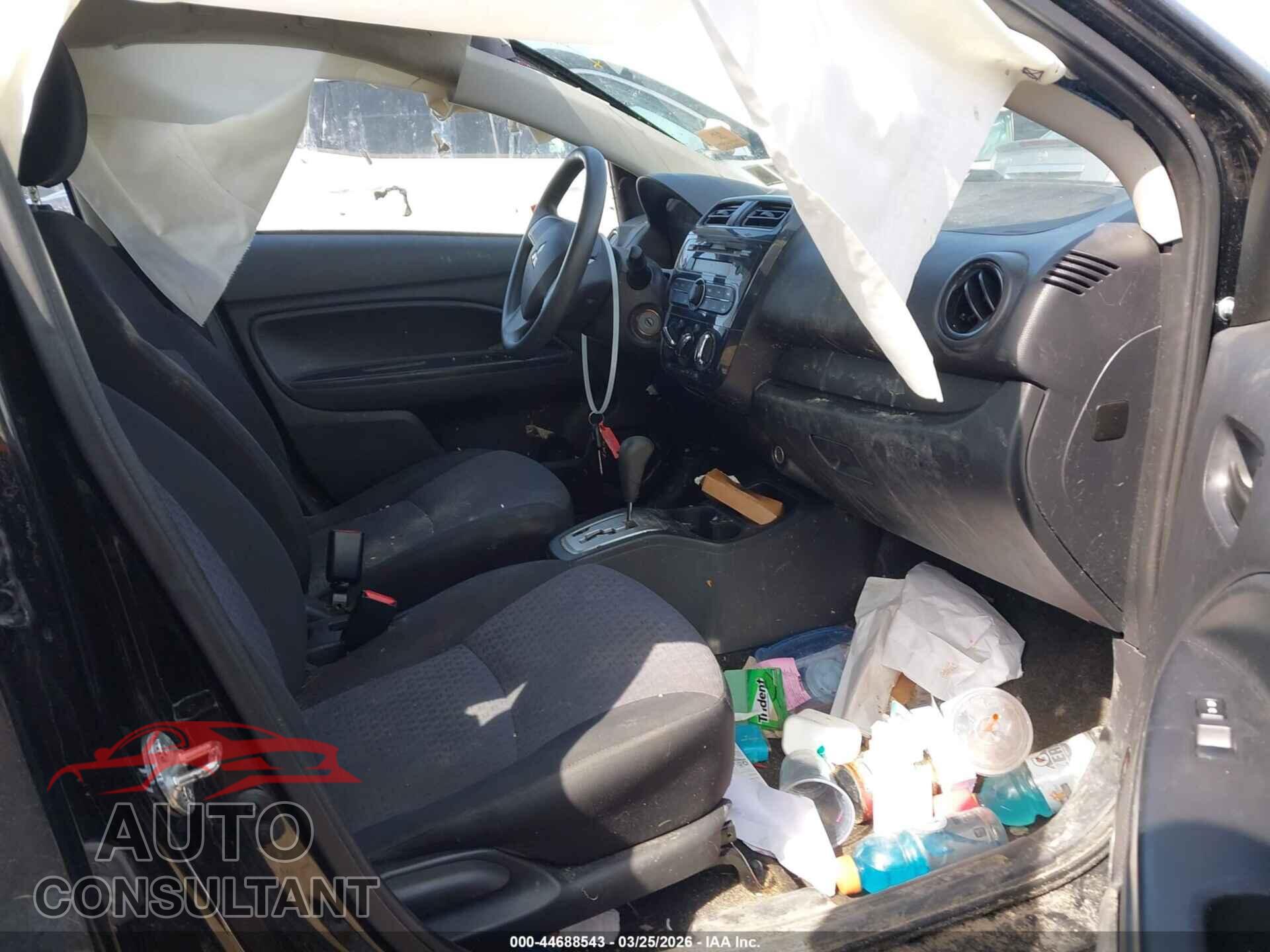 MITSUBISHI MIRAGE 2017 - ML32A3HJ5HH007420