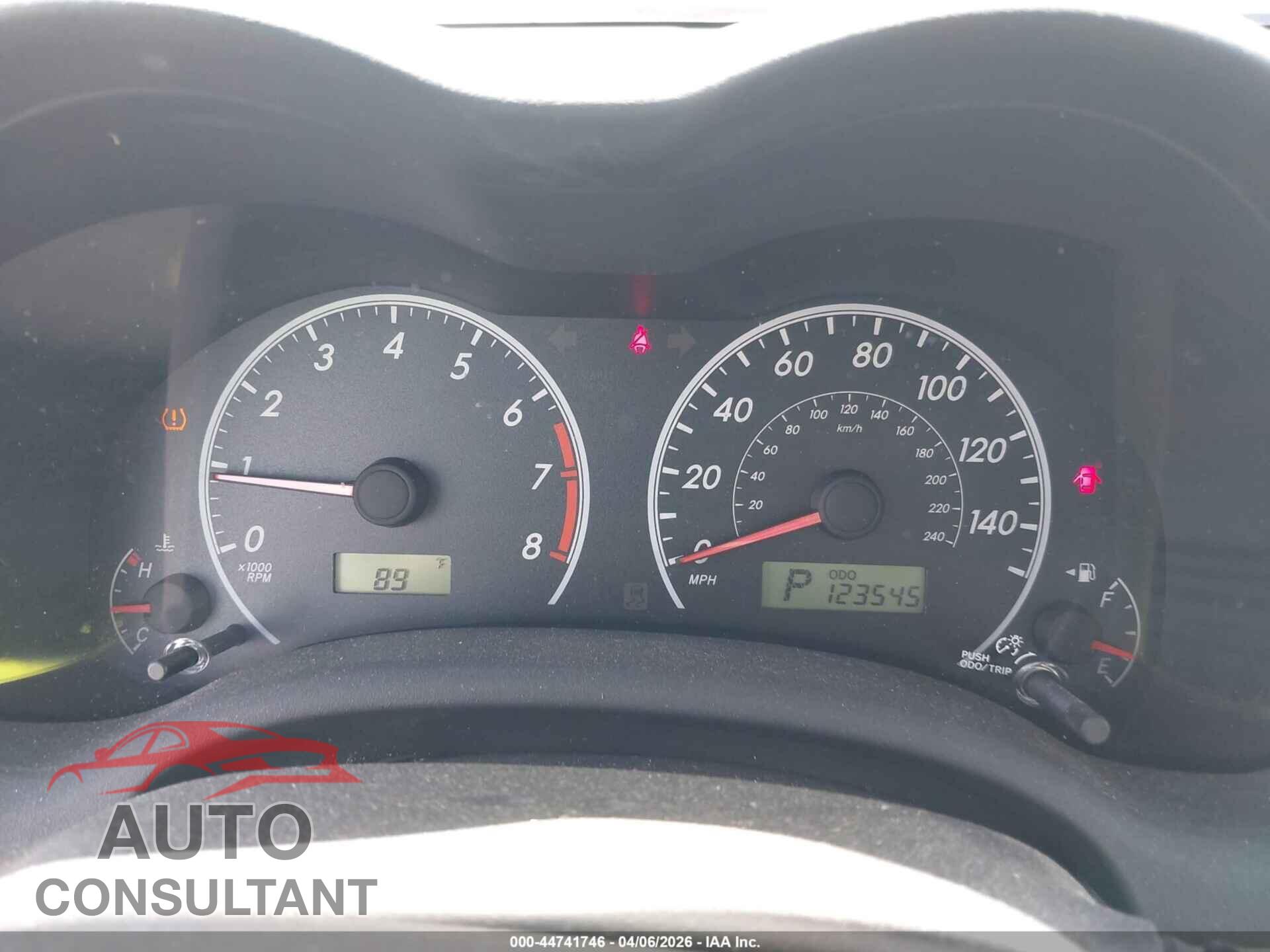 TOYOTA COROLLA 2012 - 5YFBU4EE7CP016165