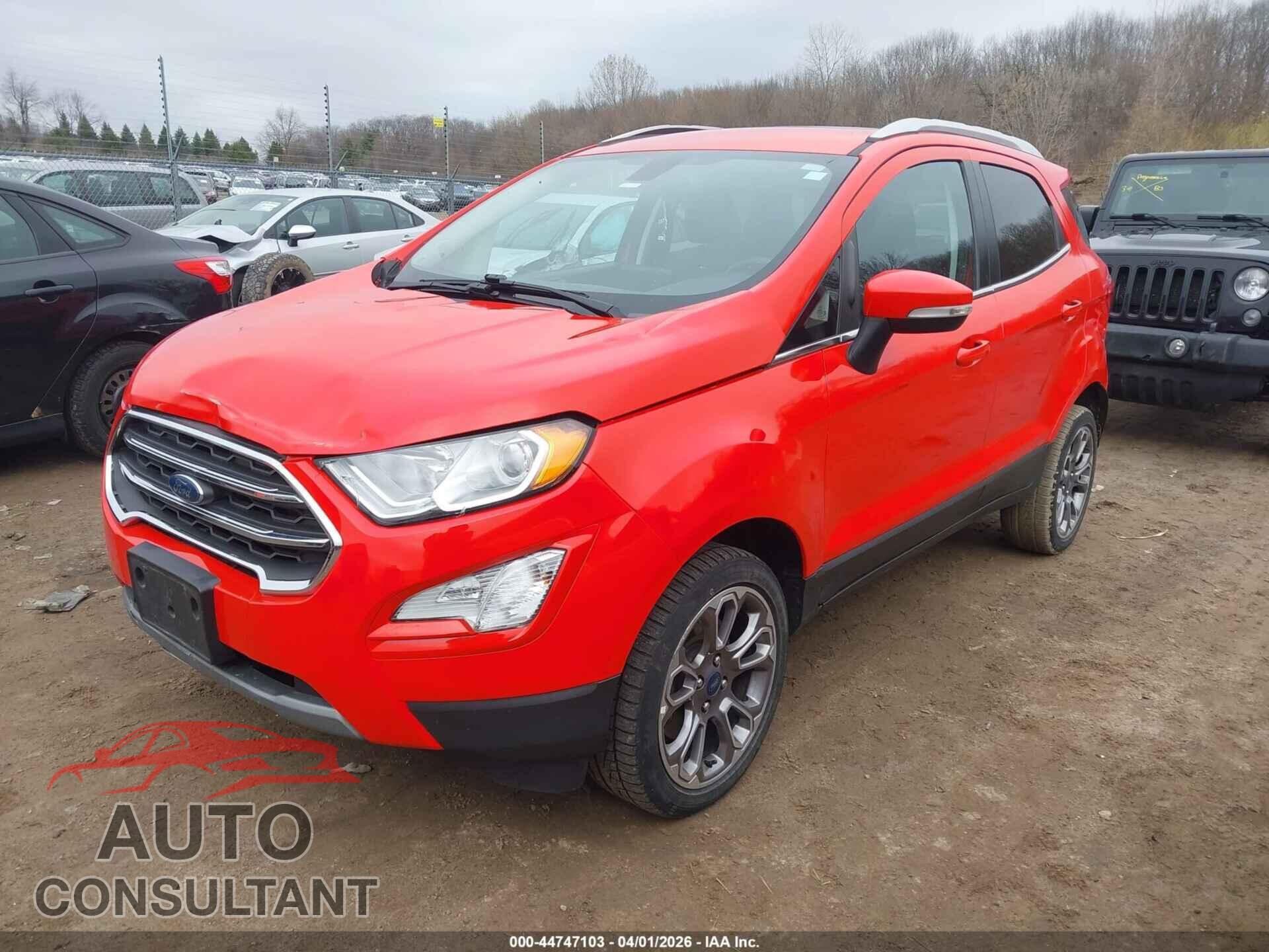 FORD ECOSPORT 2021 - MAJ6S3KL0MC402799