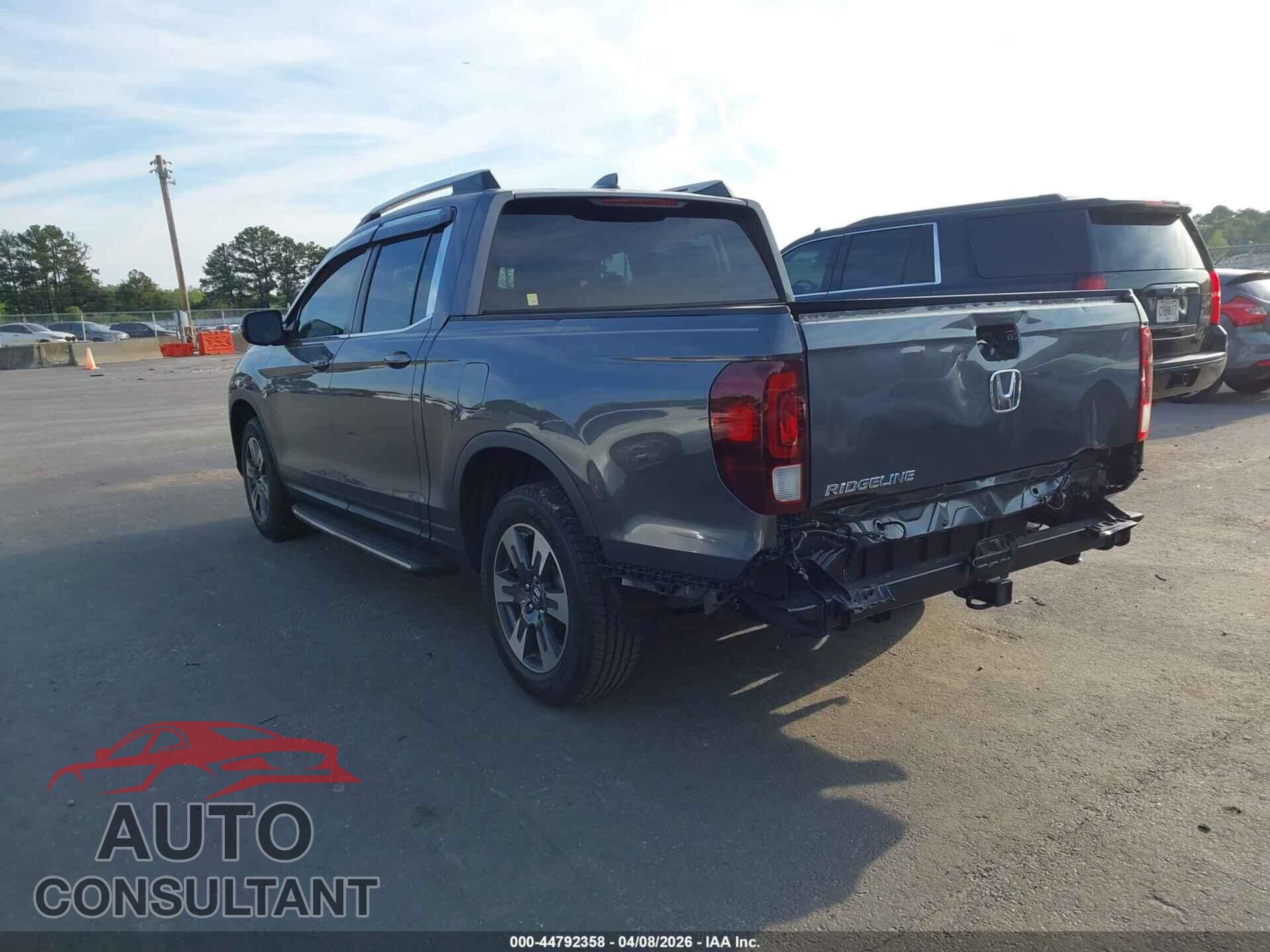 HONDA RIDGELINE 2017 - 5FPYK2F66HB002120