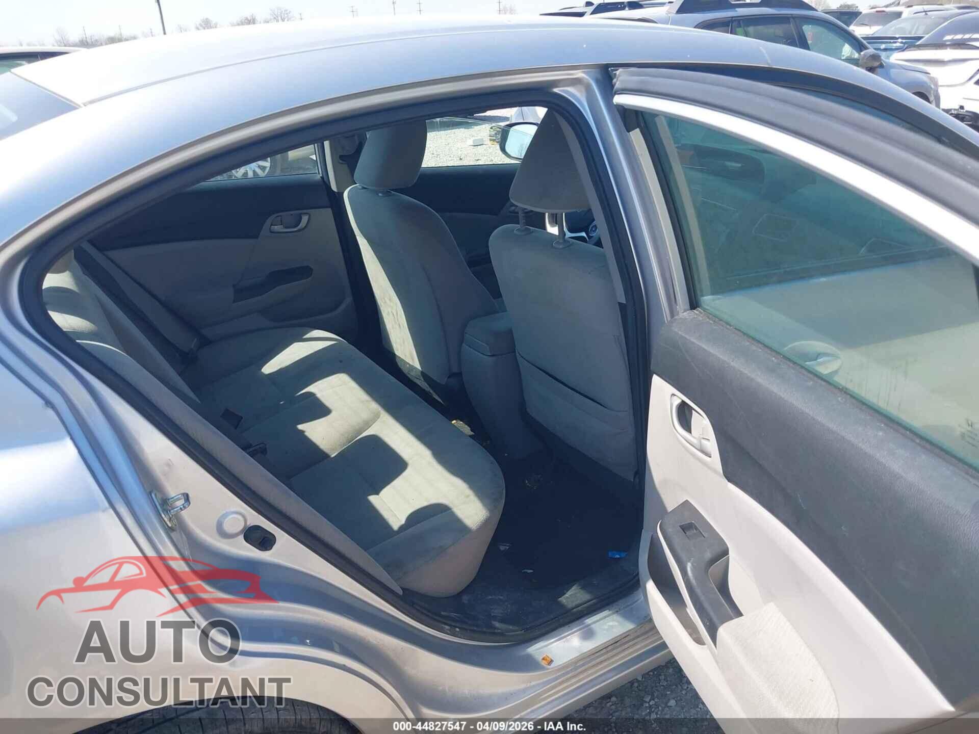 HONDA CIVIC 2013 - 19XFB2F50DE003609
