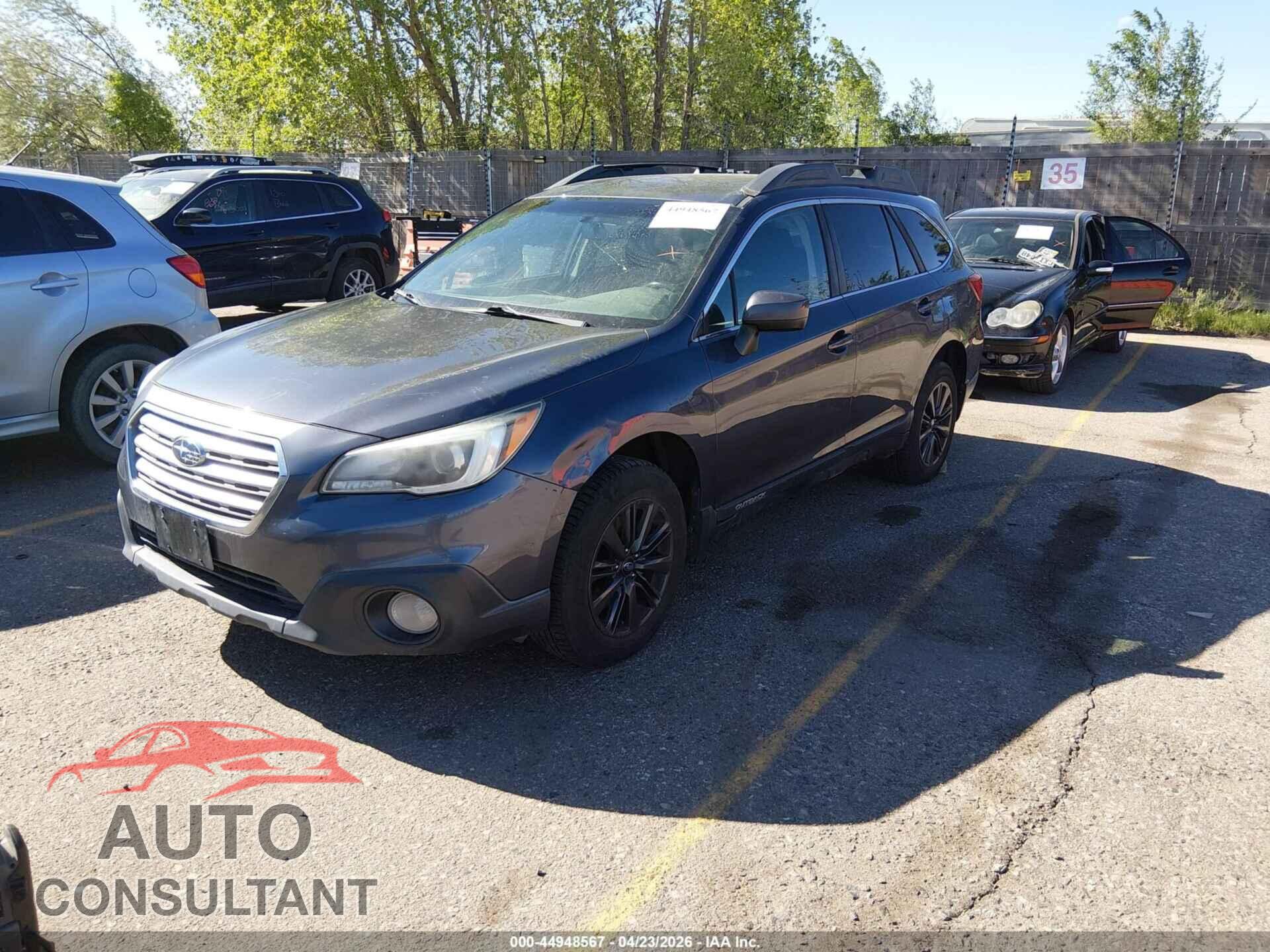 SUBARU OUTBACK 2016 - 4S4BSBCC2G3229997