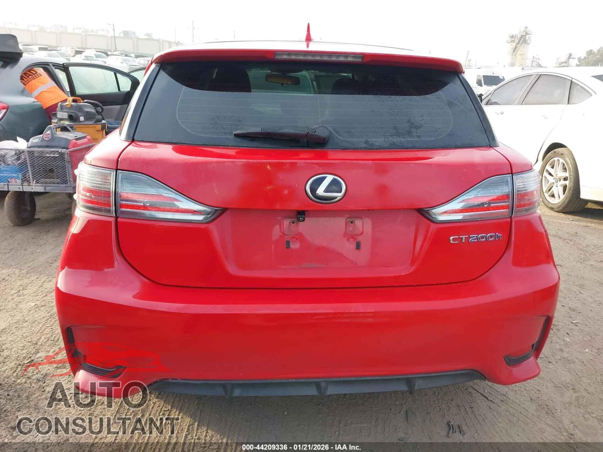 LEXUS CT 200H 2014 - JTHKD5BH4E2182924
