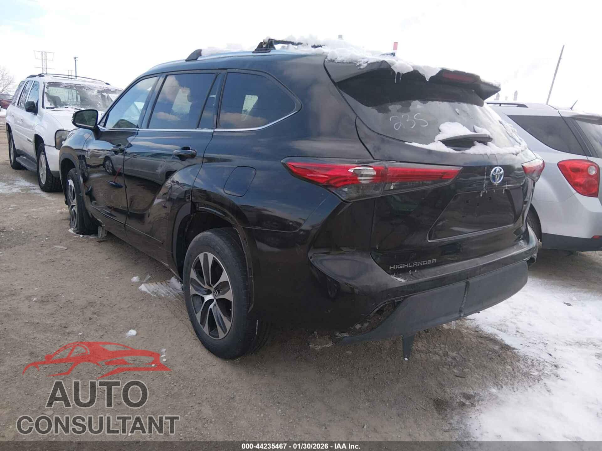 TOYOTA HIGHLANDER 2020 - 5TDGZRBH0LS008564