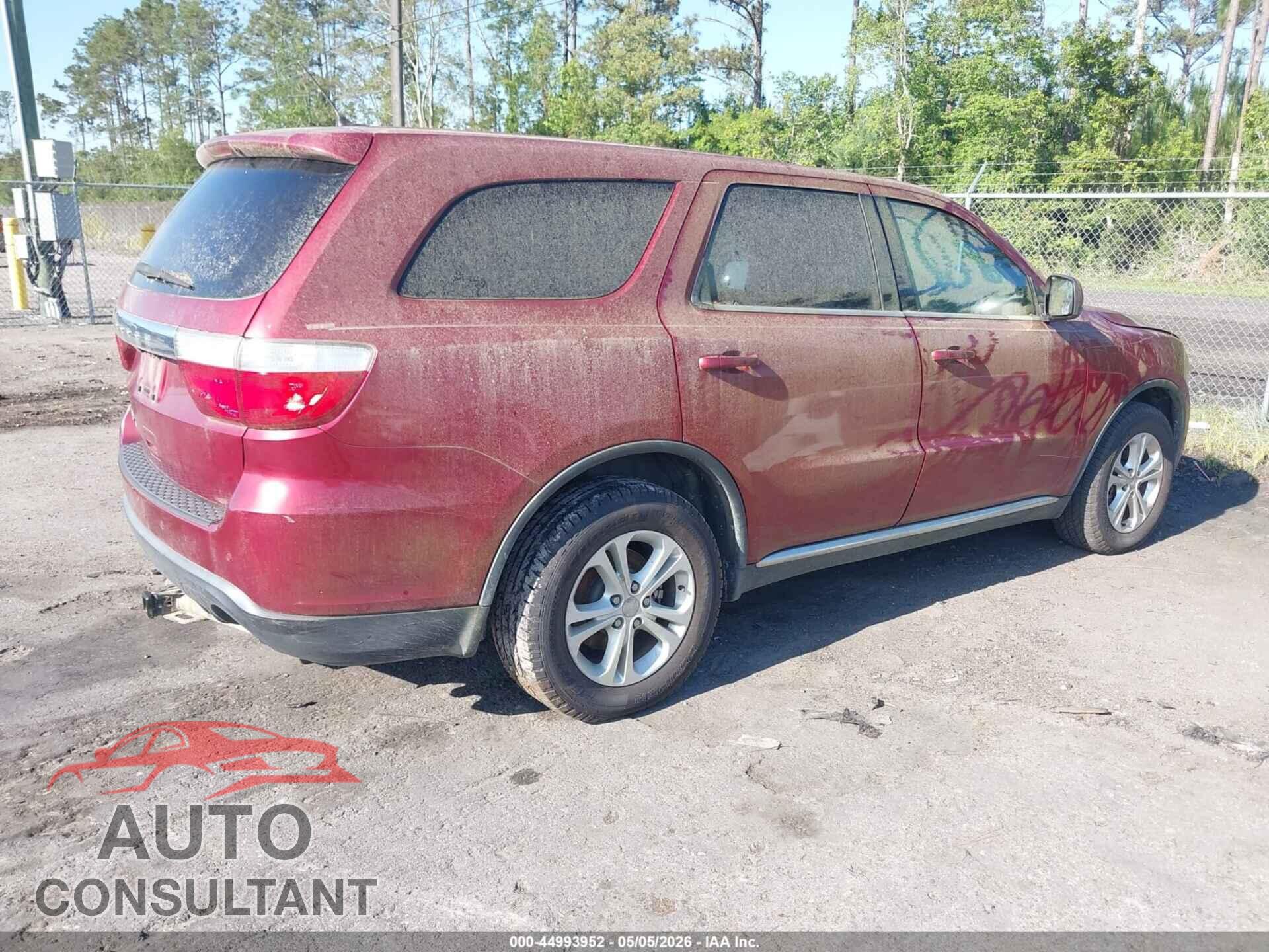 DODGE DURANGO 2013 - 1C4RDHAG2DC617023