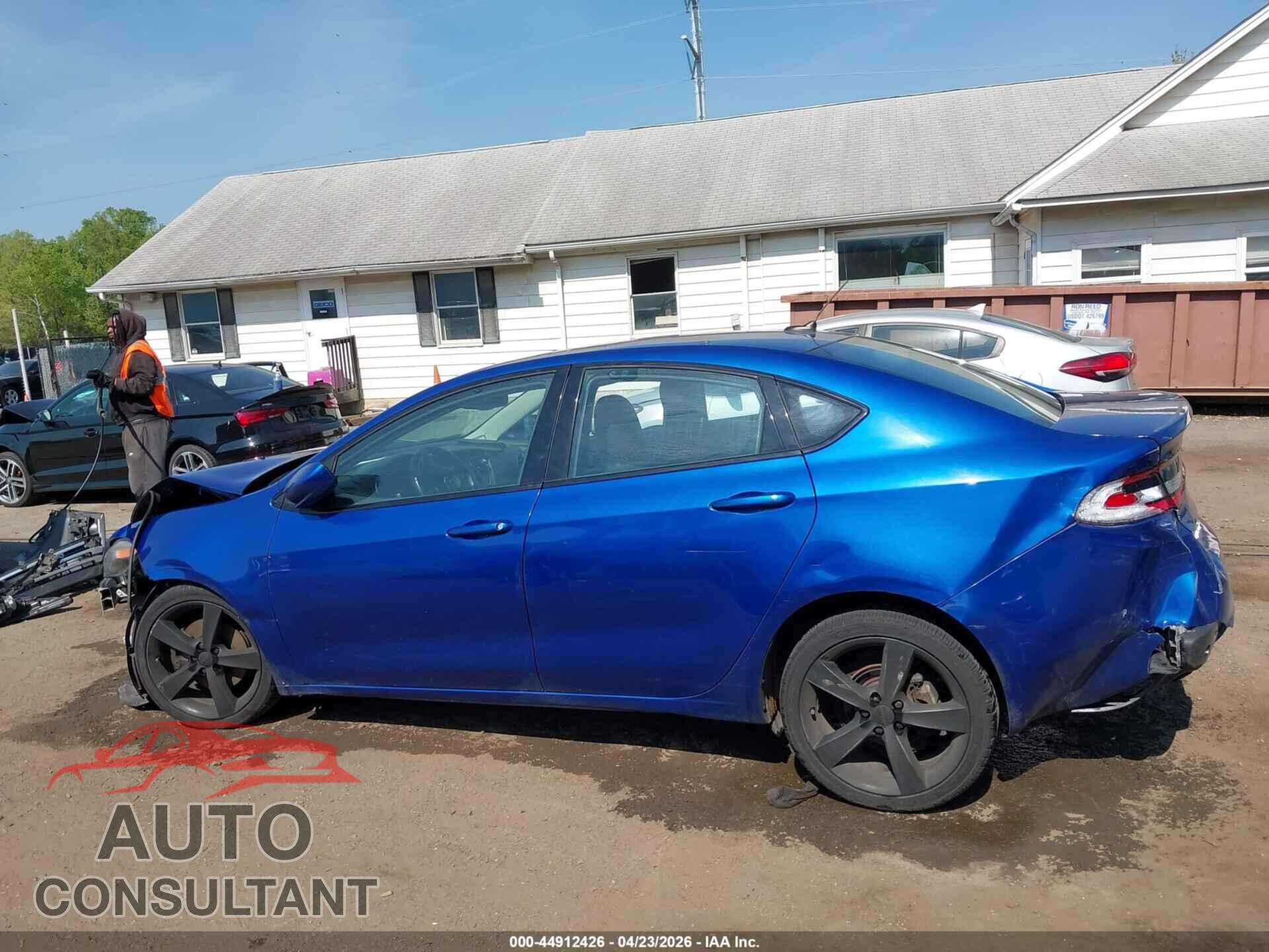 DODGE DART 2013 - 1C3CDFBA8DD302987